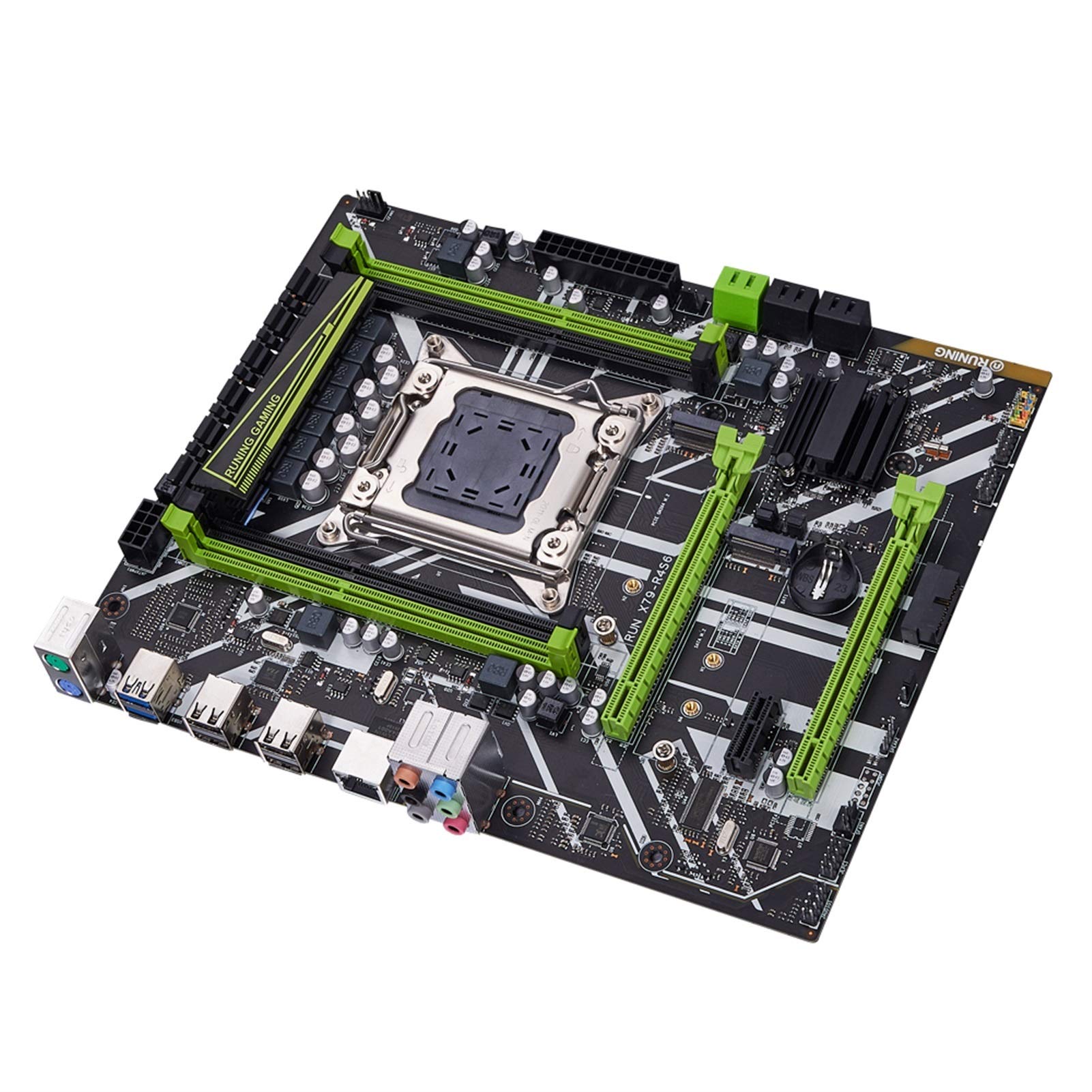 ZXCVBNM Motherboard X79 Motherboard LGA 2011 USB3.0 SATA3 Dual M.2 X79 Chipset Support REG ECC Memor