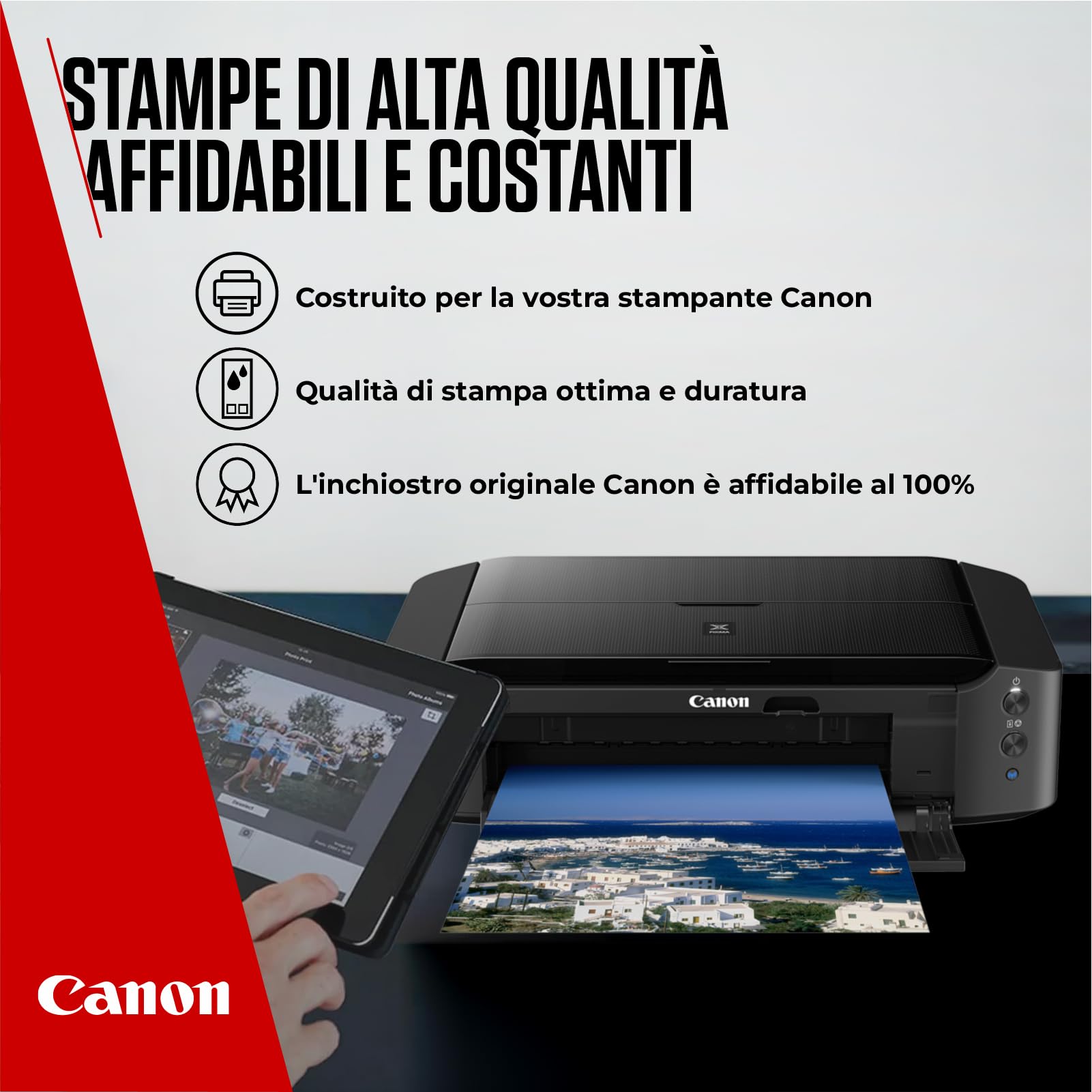 Canon Ink - Cartuccia d'inchiostro nero originale PG-540 - Stampa fino a 180 pagine A4 (1 cartuccia)