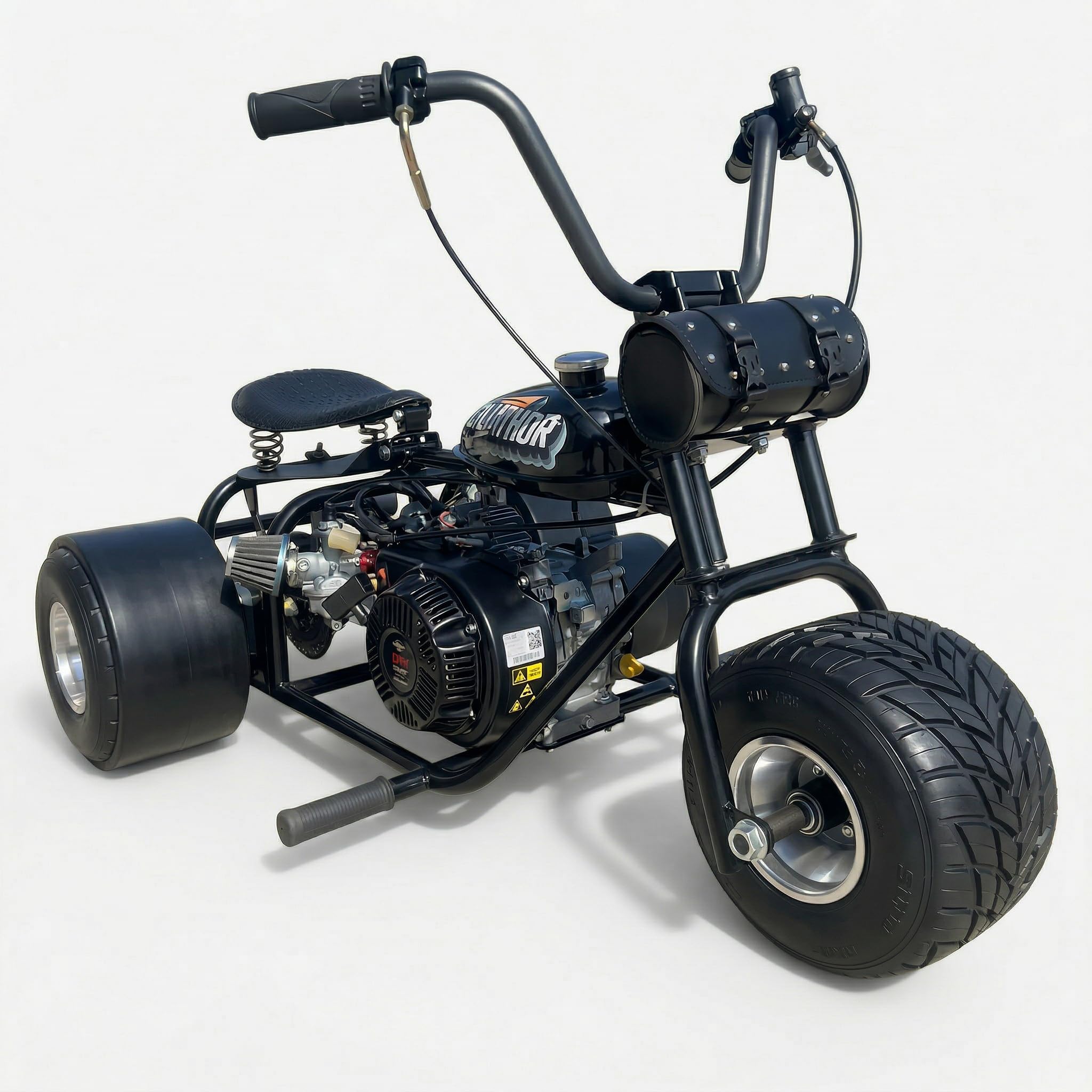 ハイパーギャロミフェス Oid trike black オーバーリペイント 208cc Gas Mini Off-Road Trike Motorcycle w/CVT, 31MPH Drift Trike