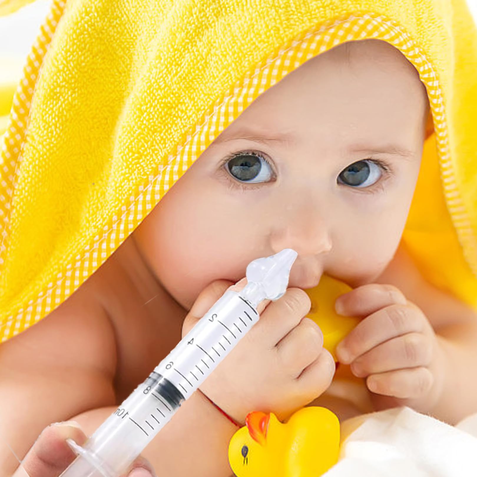 4 Stück Nasensauger Baby Staubsauger,Nasendusche Kinder,Nasensauger Baby,Baby-Nasenspüler mit Silikon,Nasenwaschreiniger,Tragbarer Kinder-Kleinkind-Nasenreiniger,für Neugeborene Neugeborene