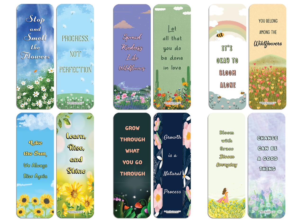 Creanoso Engineer Bookmarks 30-Pack | Bulk Bookmark Set | Inspirational Reading Gifts