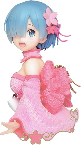taito Re. zero Precious Rem SAKURAver Figura de PVC Figura Figura 9.1 in kawaii japonés
