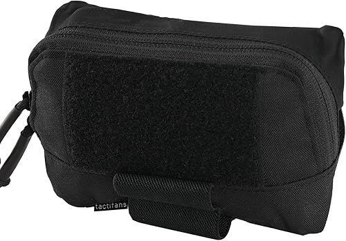 Molle - Bolsa táctica de administración para el pecho, pequeña bolsa de pecho Molle, bolsa para cinturón y chaleco táctico, panel organizador de