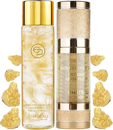 Miniatura 2 de Absolute Gold 24K ORO Pétalo FACIAL TONER - Brillo de 24 K pack 2 24 KARATCOLLAGENÁcido HIALURÓNICO Para todo tipo de pieles