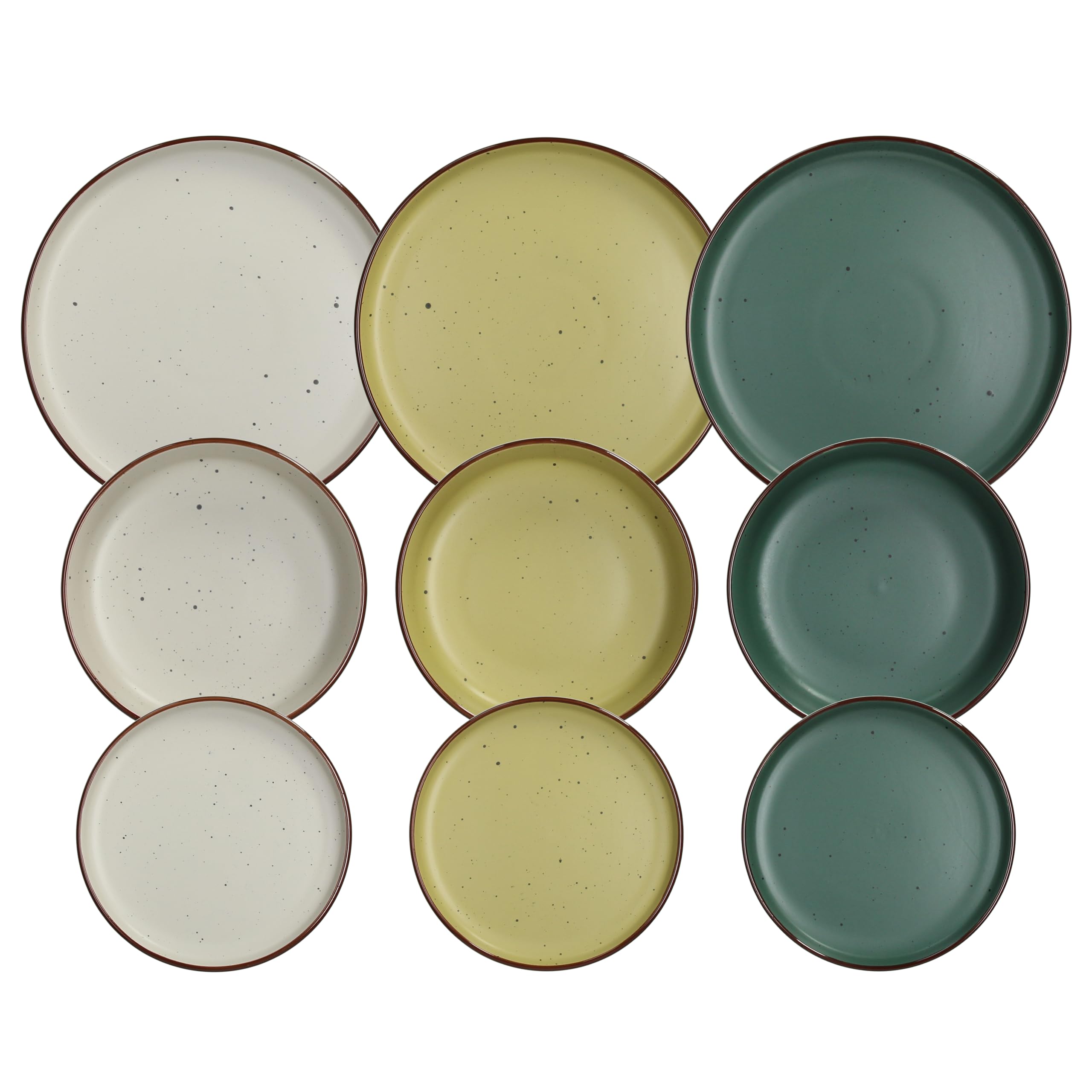 Tognana Ardenne 18-Piece Dinner Set for 6 People, Stoneware, Multi-Colour
