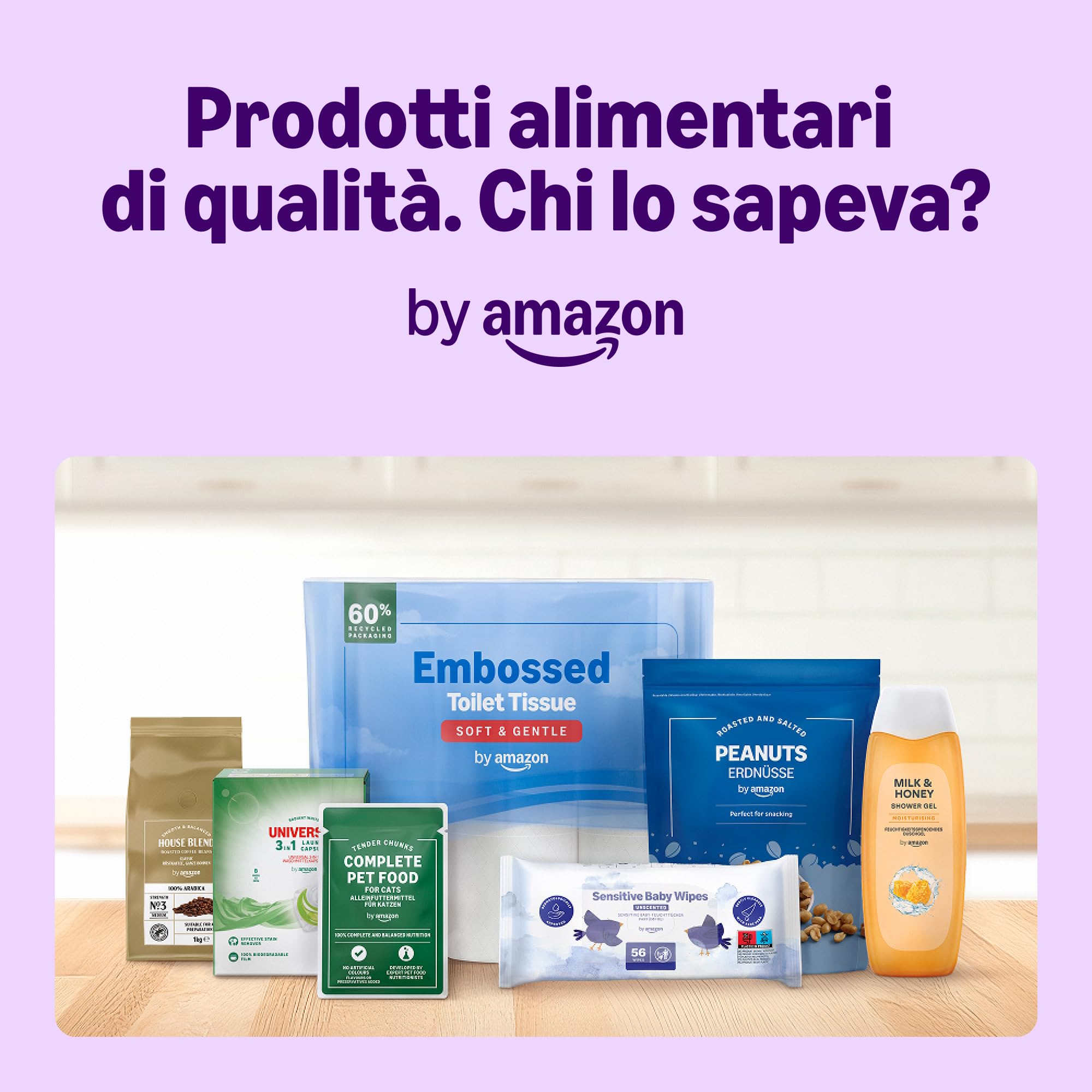 by Amazon, Assorbenti Maxi per Incontinenza Adulti, 48 Assorbenti per Incontinenza (6 Confezioni da 8 Assorbenti), Confezionati singolarmente, Senza Profumazione