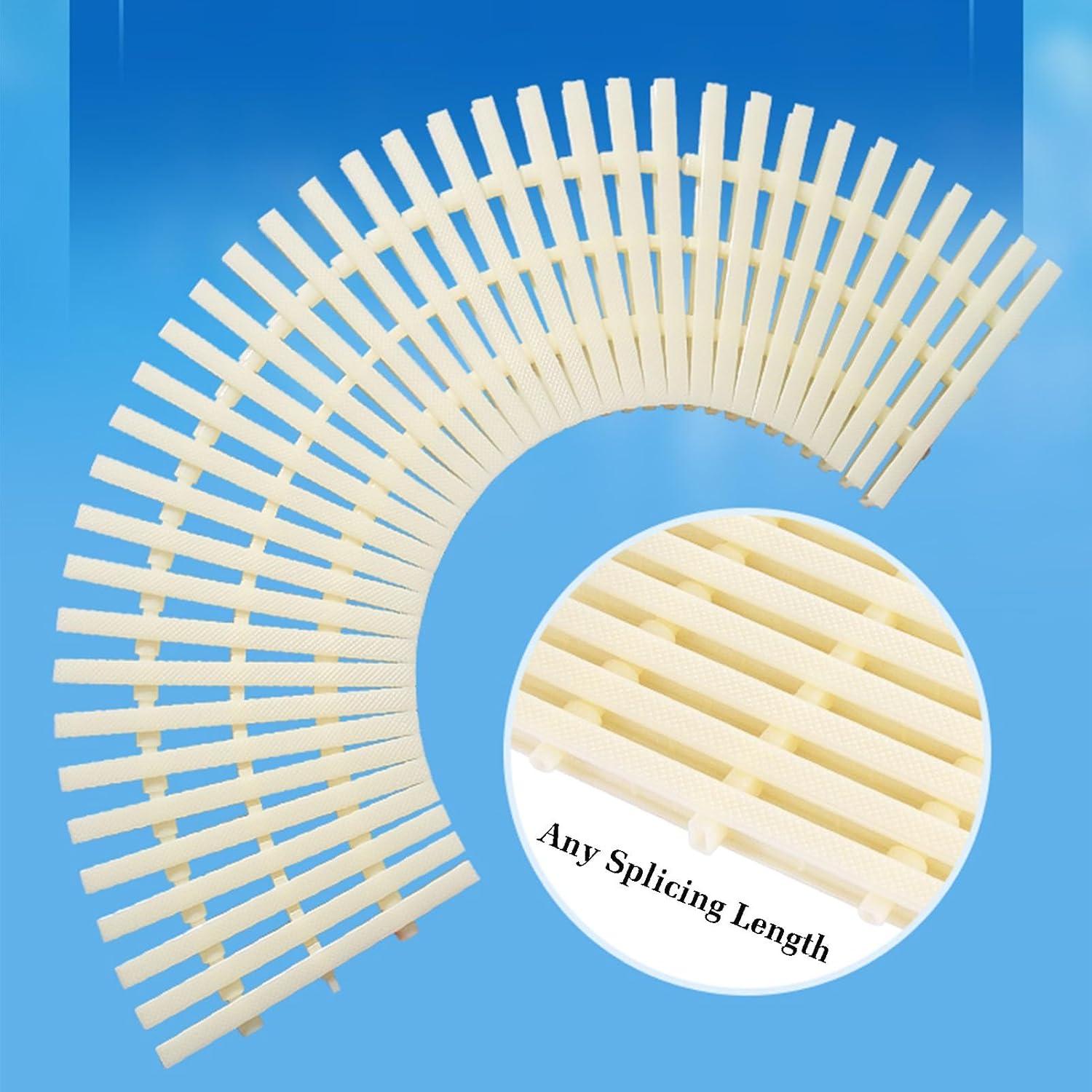 プールグレーティング オーバーフロー排水グレーティング シャワー排水グレーティング パティオフェンス用 地上プールと歩道バルコニーシ