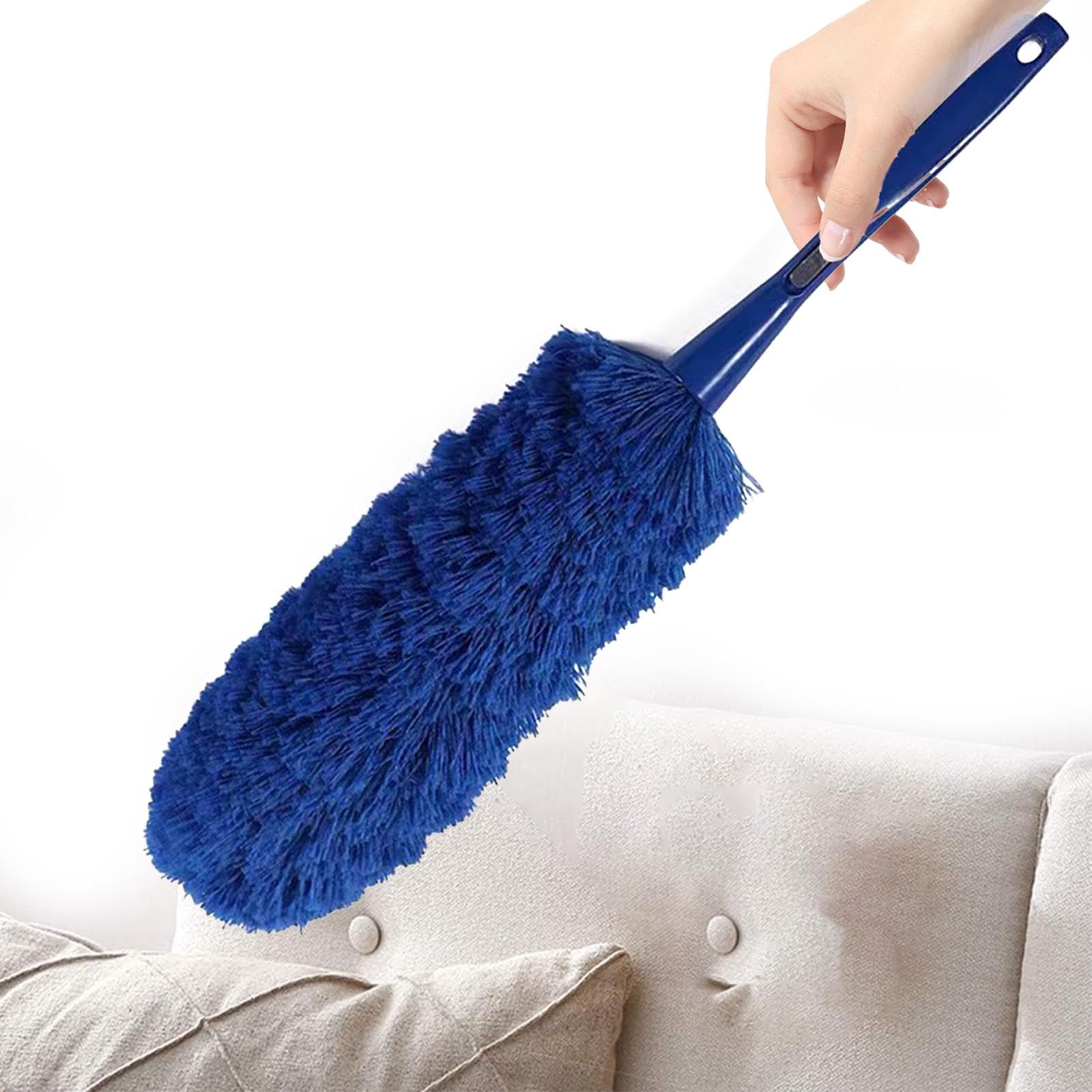 Spolverino Per Auto Telescopico - Spazzola Antipolvere Con Asta Regolabile 35 Pollici - Foto 6