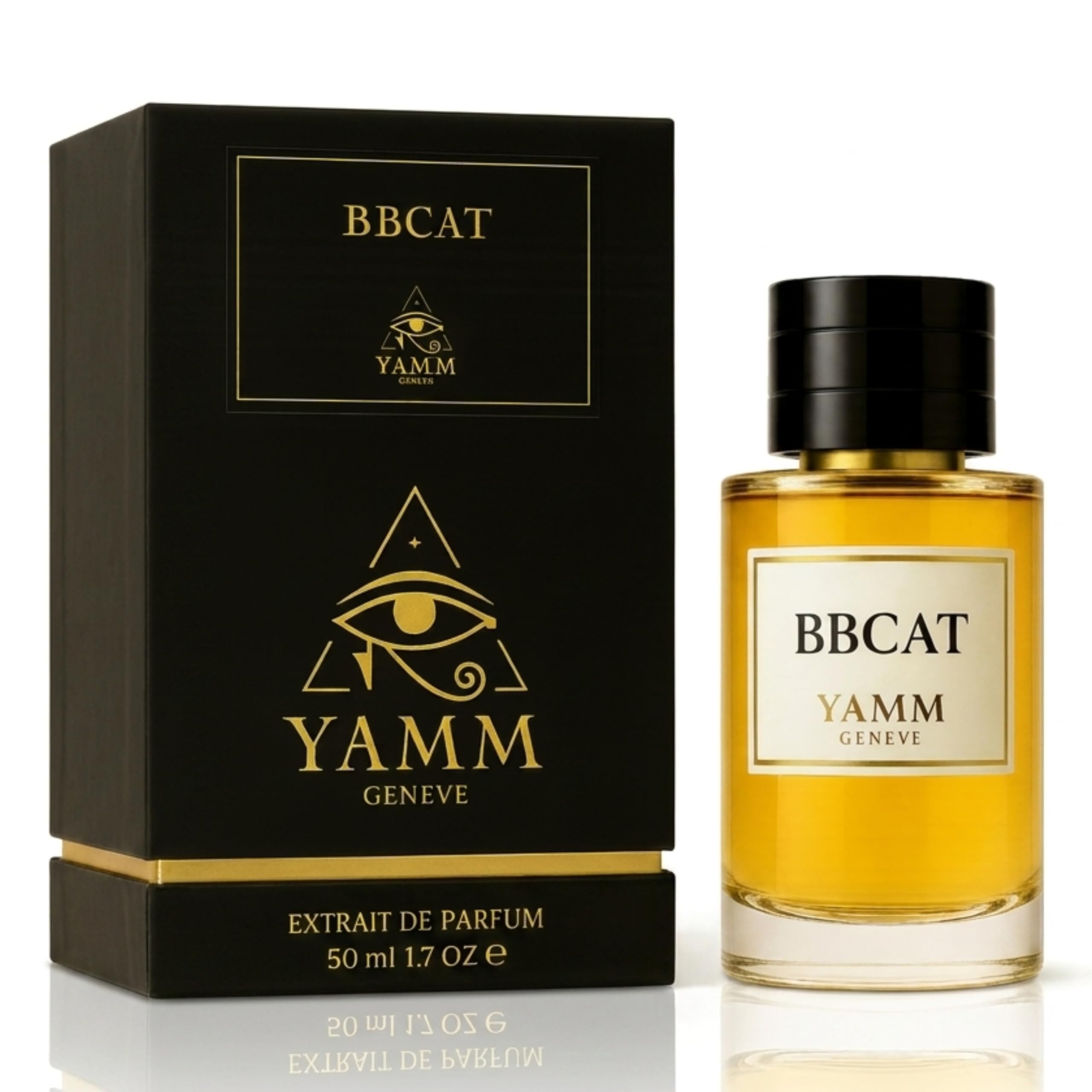 BBCat Extracto de Perfume 50 ml – Perfume Unisex Vainilla Especiada y Resinas – Fragancia Ambarina, Ahumada y Amaderada – Larga Duración 18h