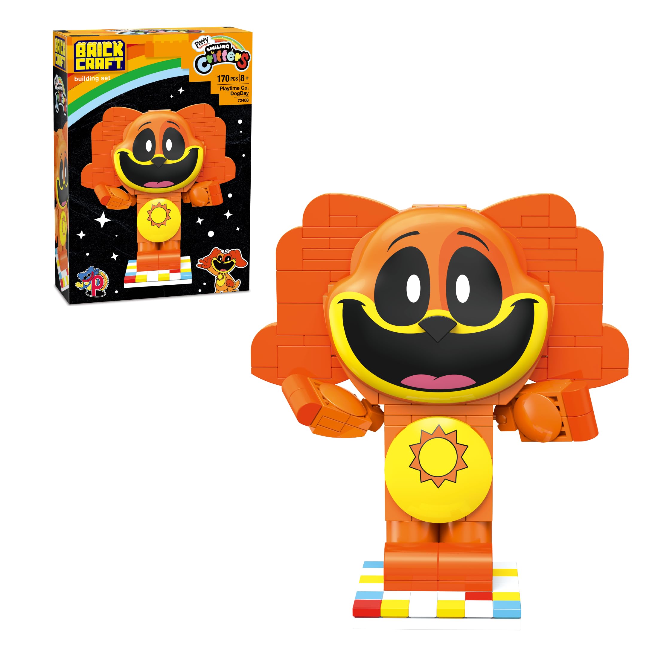 Amazon.com: Brickcraft Poppy Playtime Dogday Smiling Critters