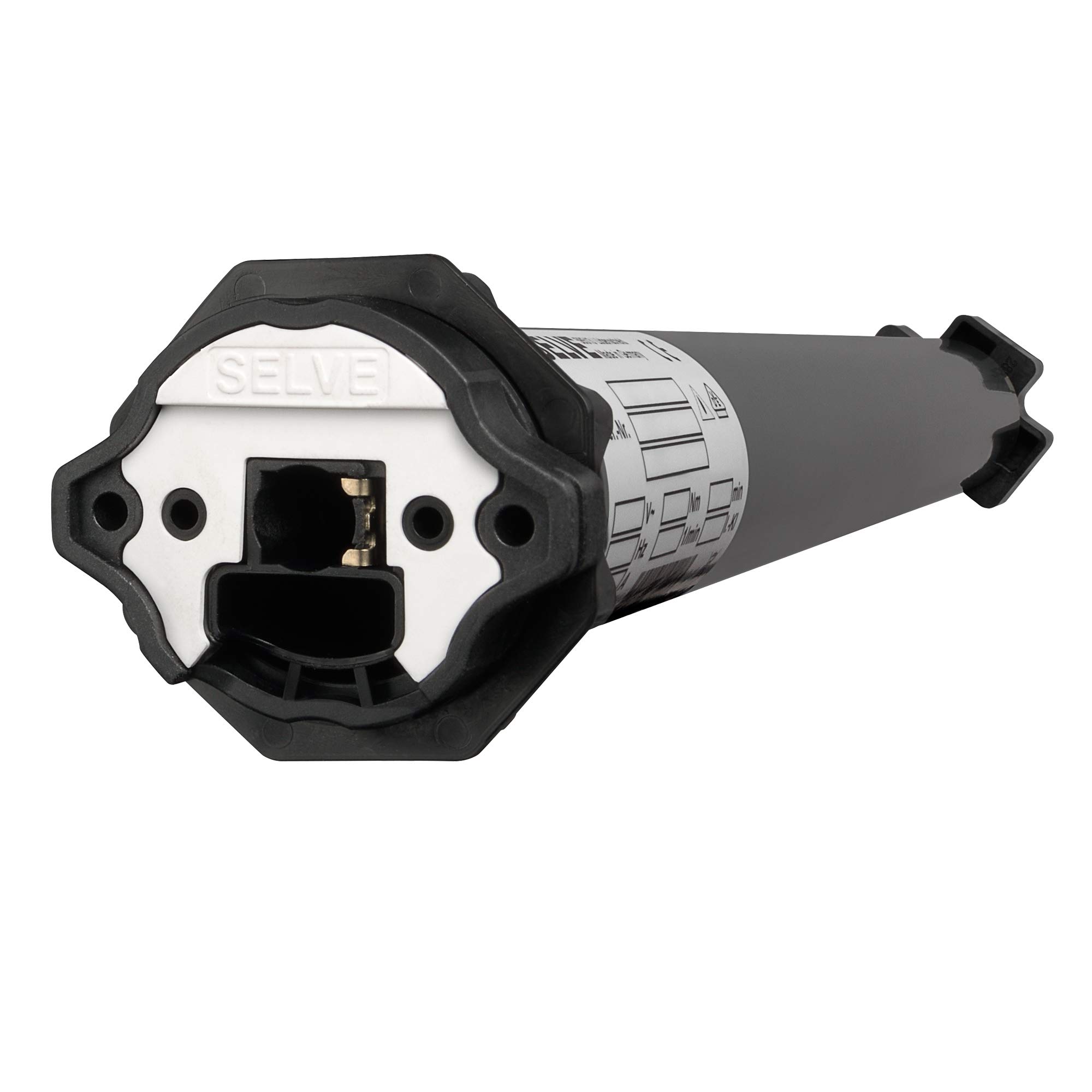 SELVE SE Pro 2/15 Ø45 Rollladenmotor für Welle SW 60, 17 U/min, inkl. SW 60 Wellenadapter, inkl. 2,5 m Kabel