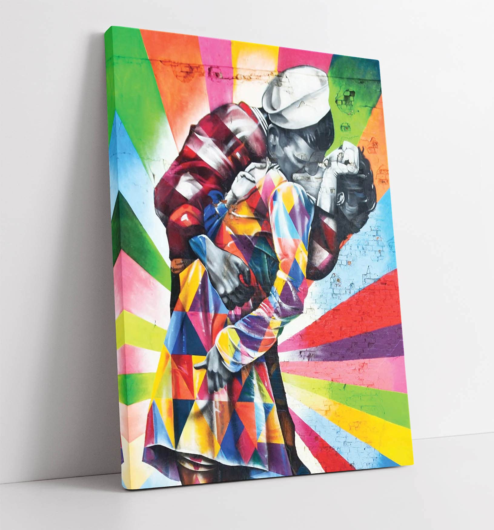 Canvasartshop Banksy Sailor- Canvas Wall Art Picture Print (24X16)