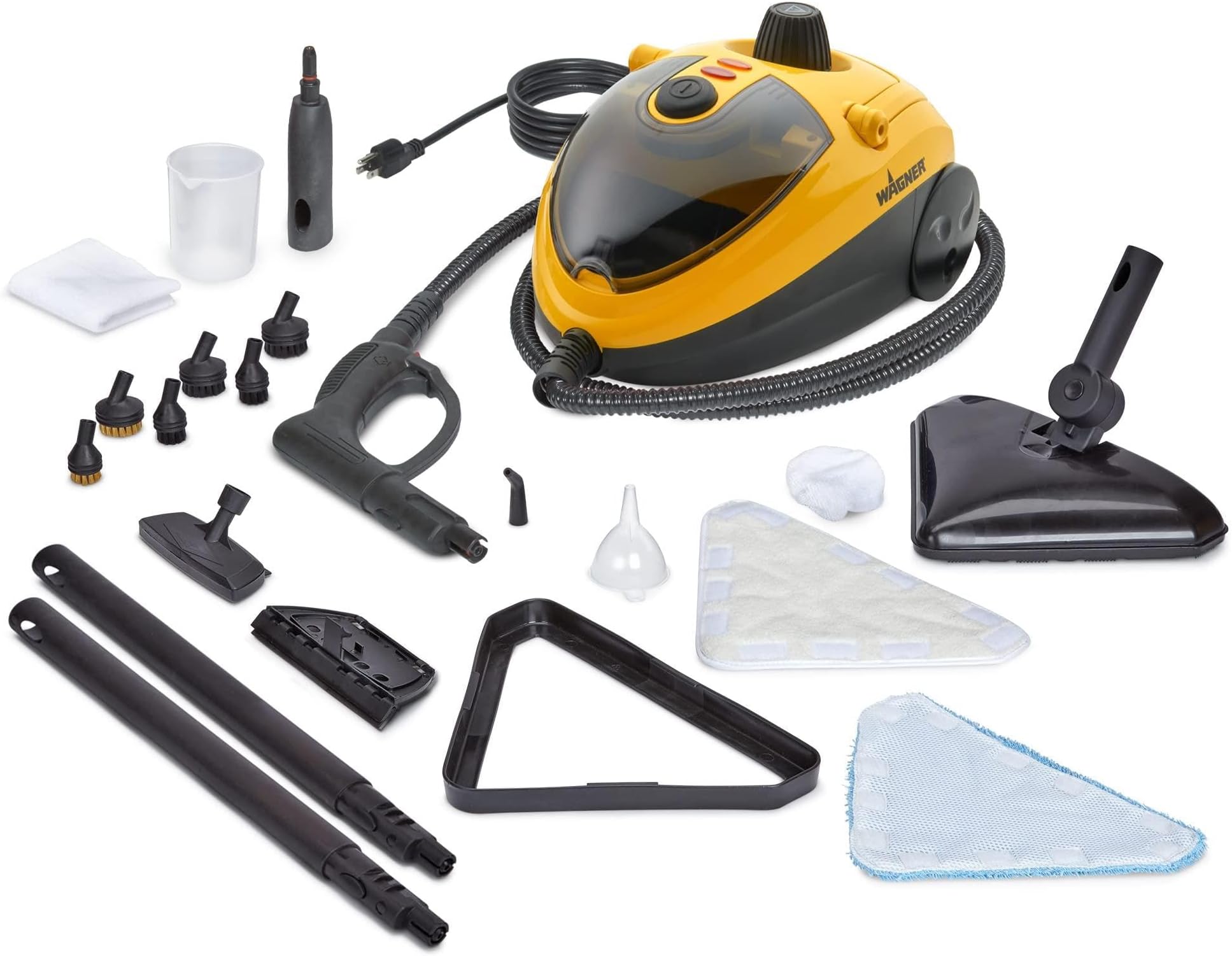 Spraytech C900134 925e Elite Steamer Multi-Purpose Mop with 20 Accessories for Chemical-Free Steam Cleaning, Hardwood Floors, Tile, and More