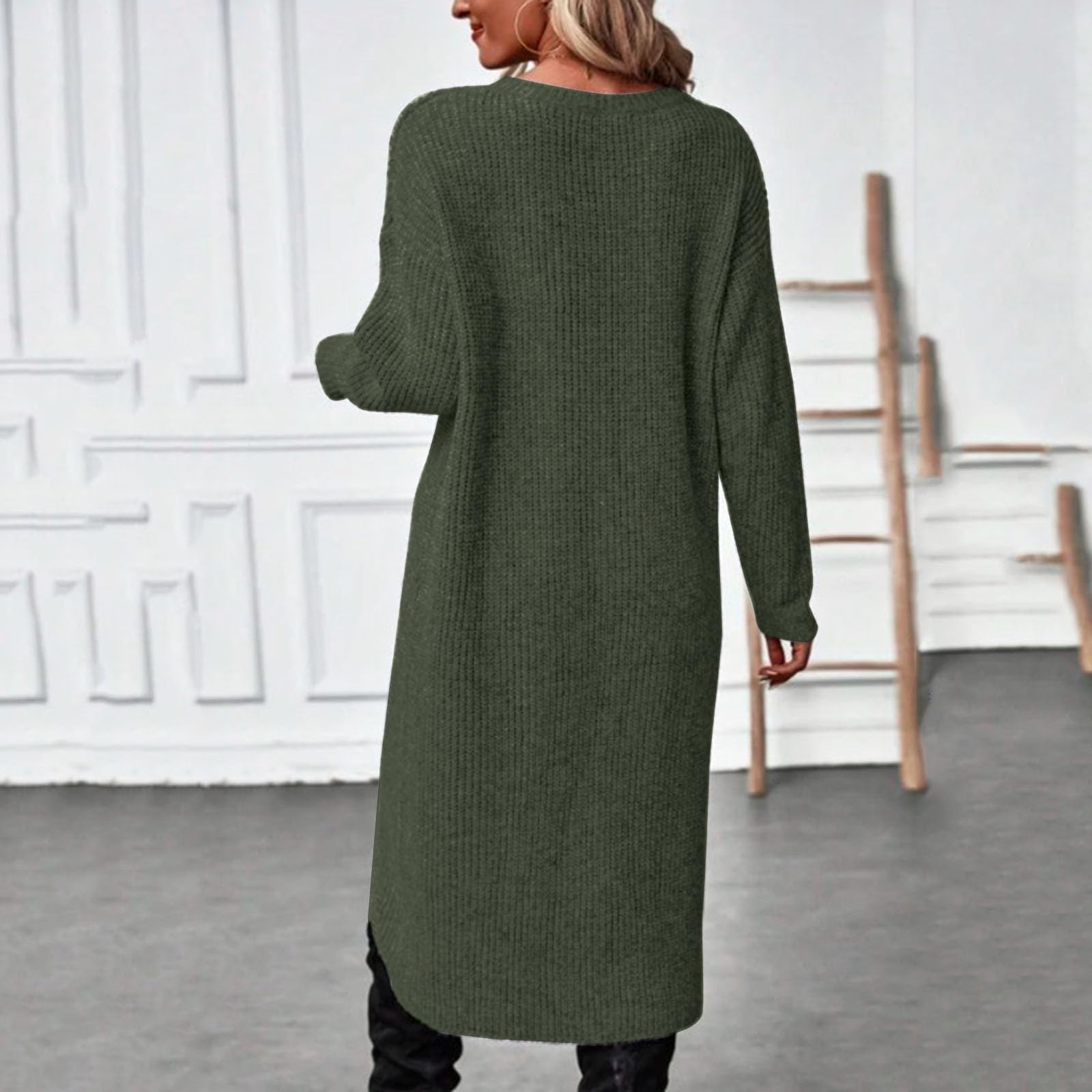 Générique Robe Longue Femme Cocktail Casual Soirée Fluide Romantique Portefeuille Manches Longues Fleurie Mousseline Automne Mariage Cérémonie Douce Chic A101