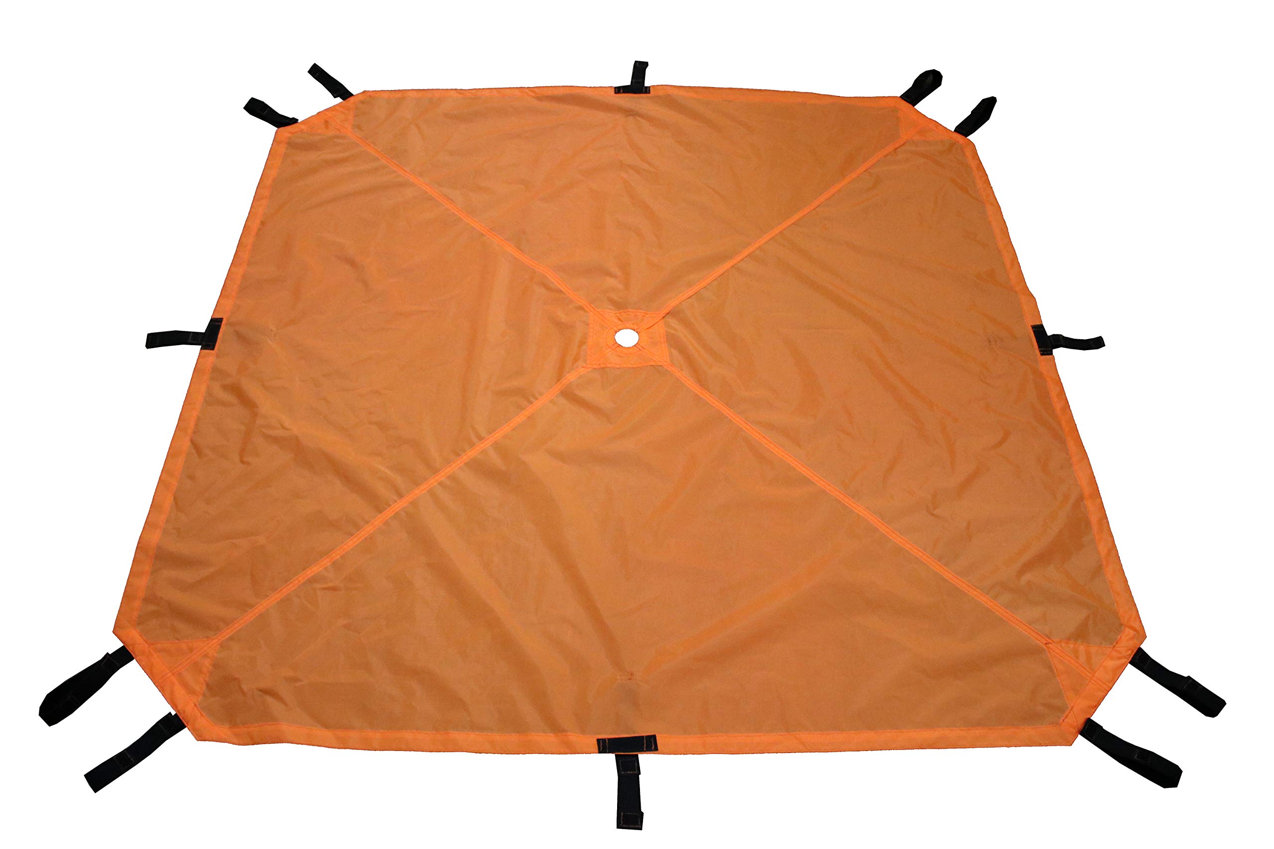 HMEDurable Highly-Visible Versatile 2800 Total Sq Inches Executioner 4-Sided Bright Orange Blind Cap - Fits Most Hub-Style Blinds