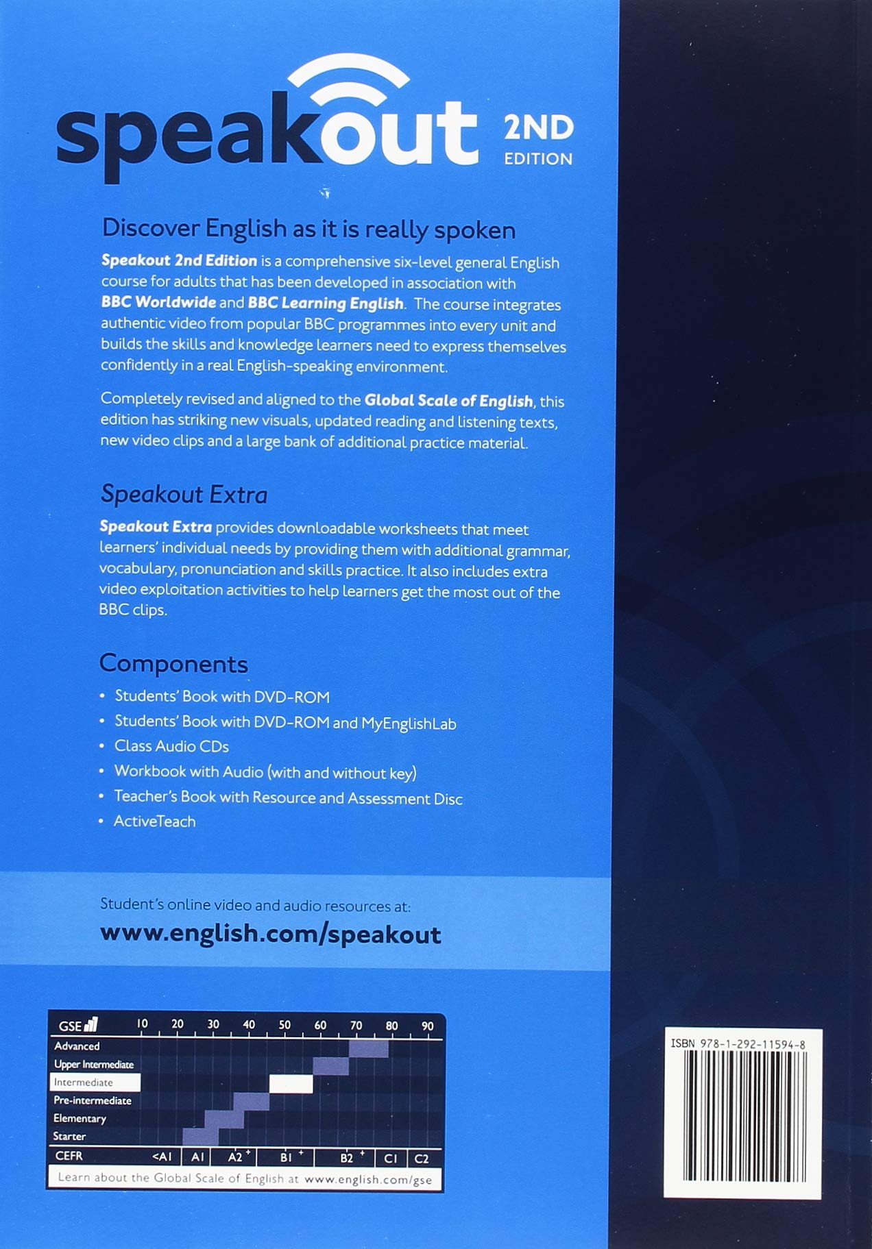 SPEAKOUT 2ND EDITION EXTRA INTERMEDIATE STUDENTS BOOK/DVD-ROM/WORKBOOK/S