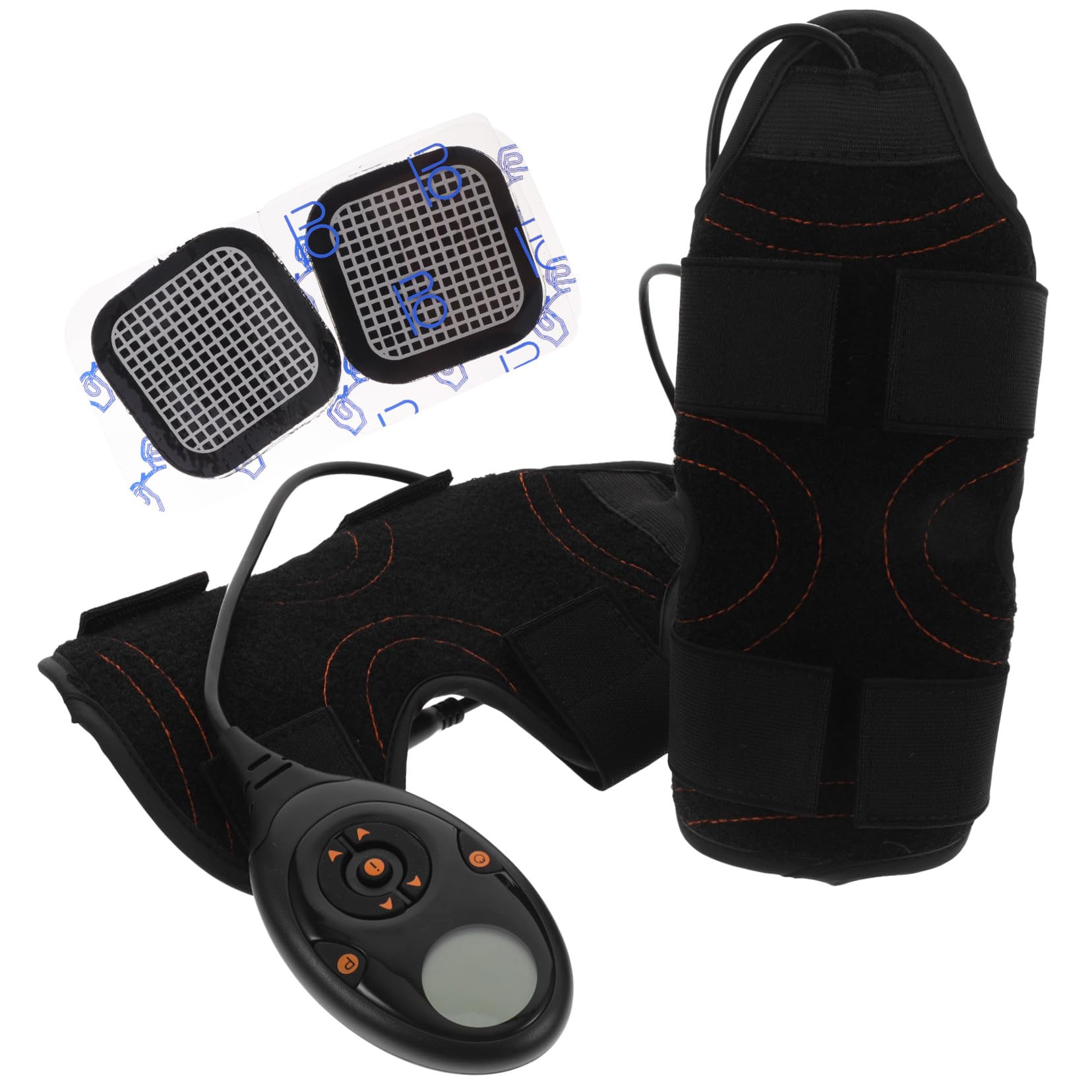 BESPORTBLE Cinturón Reductor Brazos y Piernas con Tecnología Microelectrónica Estimulador Muscular para Tonificar Muslos y Pantorrillas Casa Accesorio Fitness Mujer