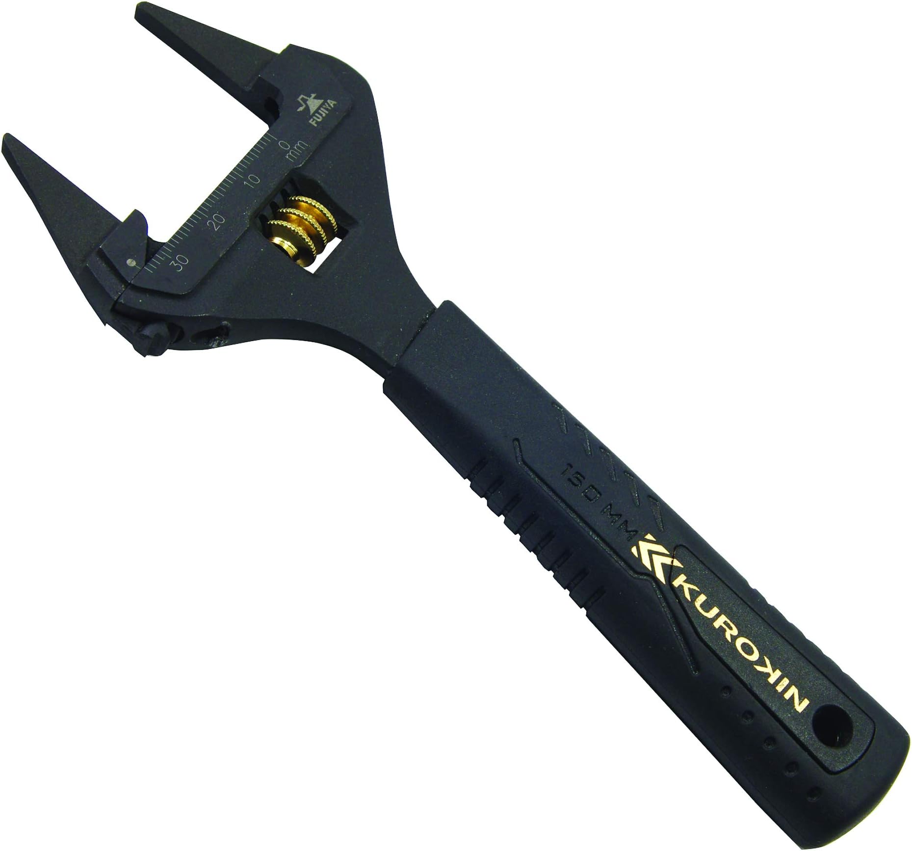 Tools, FLT-34-BG, Adjustable wrench Thin Tip Type, Black & Gold color-