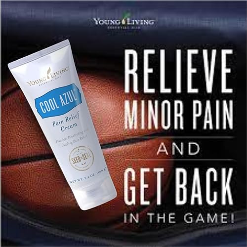Miniatura 4 de Young Living Cool Azul Crema para aliviar el dolor, mezcla refrescante de mentol con aceites esenciales de gaulteria y menta, aroma vigorizante,
