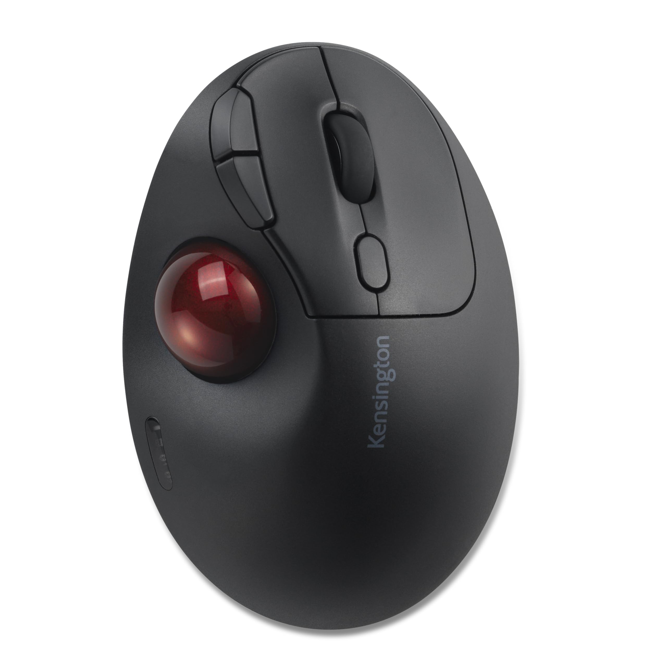 Kensington TB450 Wireless Trackball Mouse, Bluetooth LE & 2.4GHz Connection, 4 DPI Options, Connect up to 3 Devices (K72174WW), Black-Red-image-10