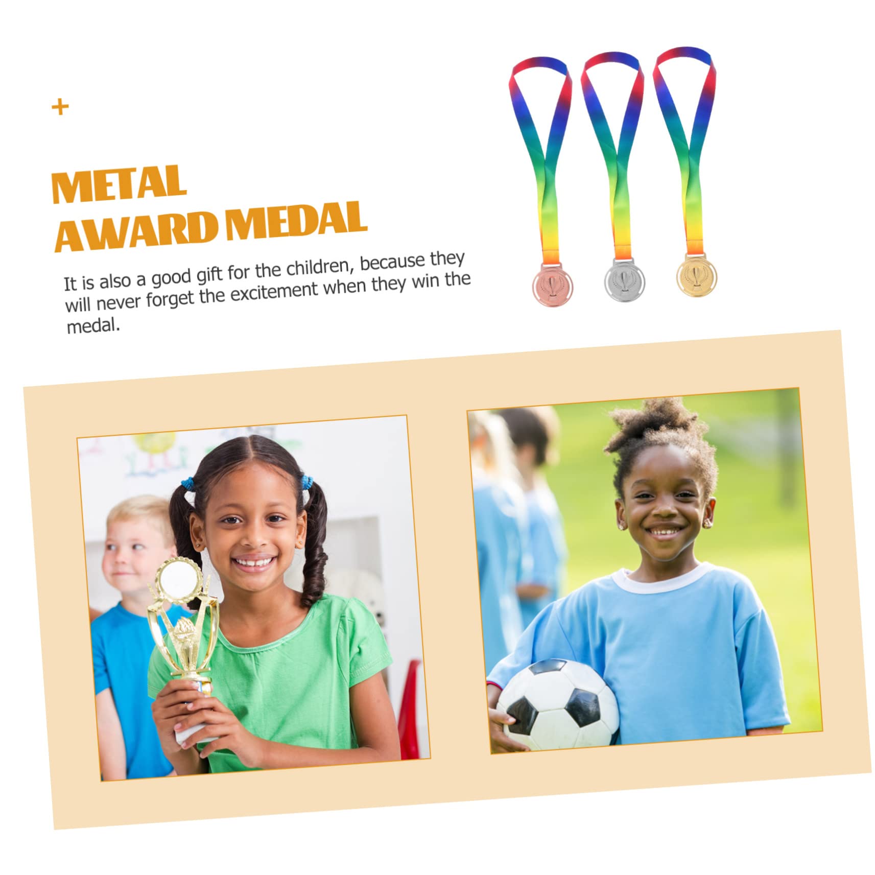 ifundom Teiliges Medaillenset Gold Silber Und Bronze Auszeichnungen Für Sportwettbewerbe Hängende Medaillen Gewinnerpreise Für Erwachsene