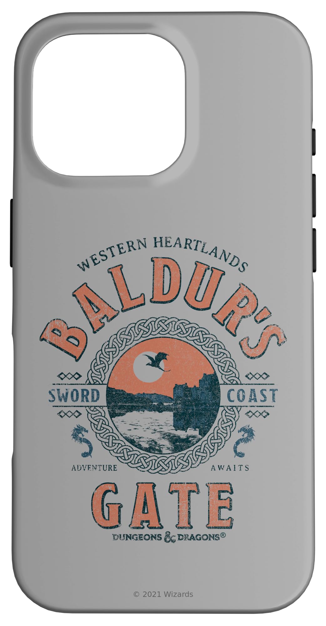 Dungeons & Dragons Adventure Awaits at Baldur's Gate Case for iPhone 16 Pro