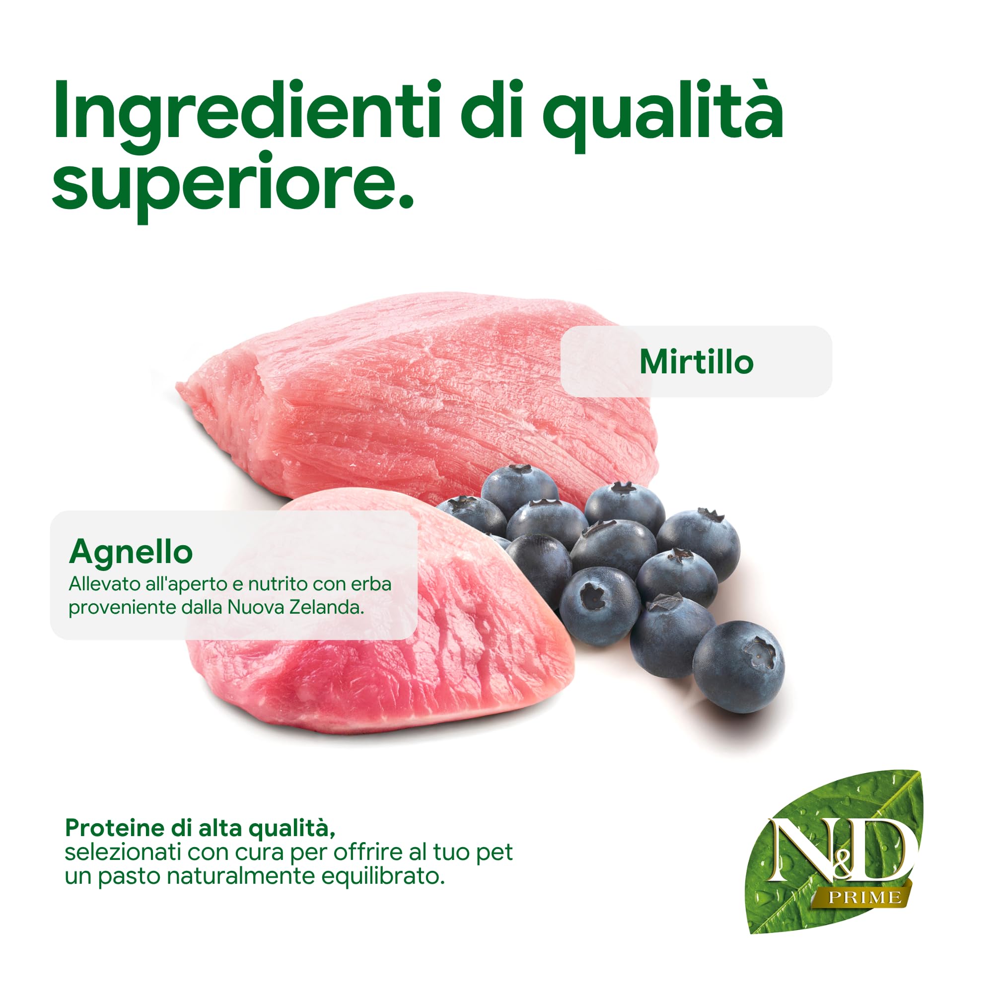 N&D PRIME CAT LAMB & BLUEBERRY ADULT 10KG