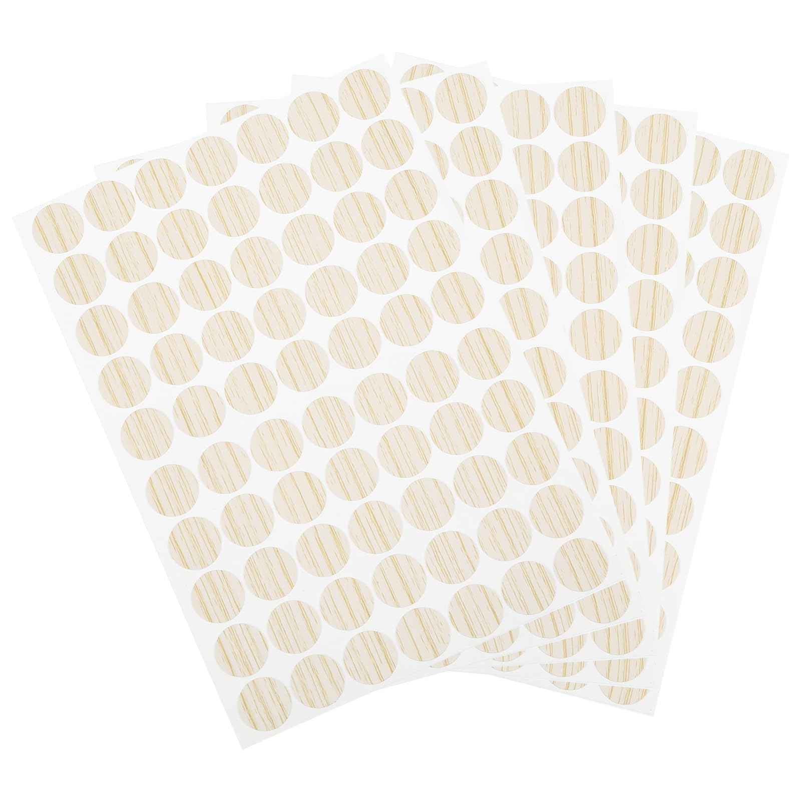 QUARKZMAN 10 vellen/1400 stuks stickers voor schroefgaten, 12 mm