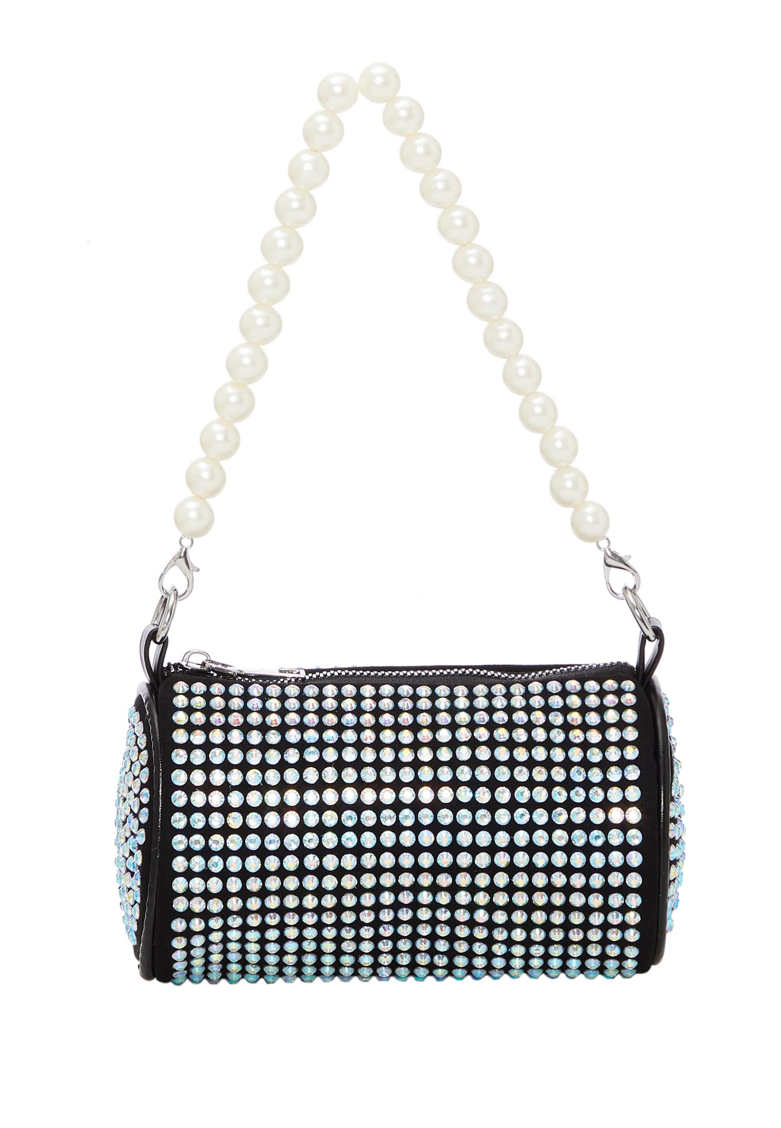 FELIPA Women's Shoulder Bags, Silver, One Size
