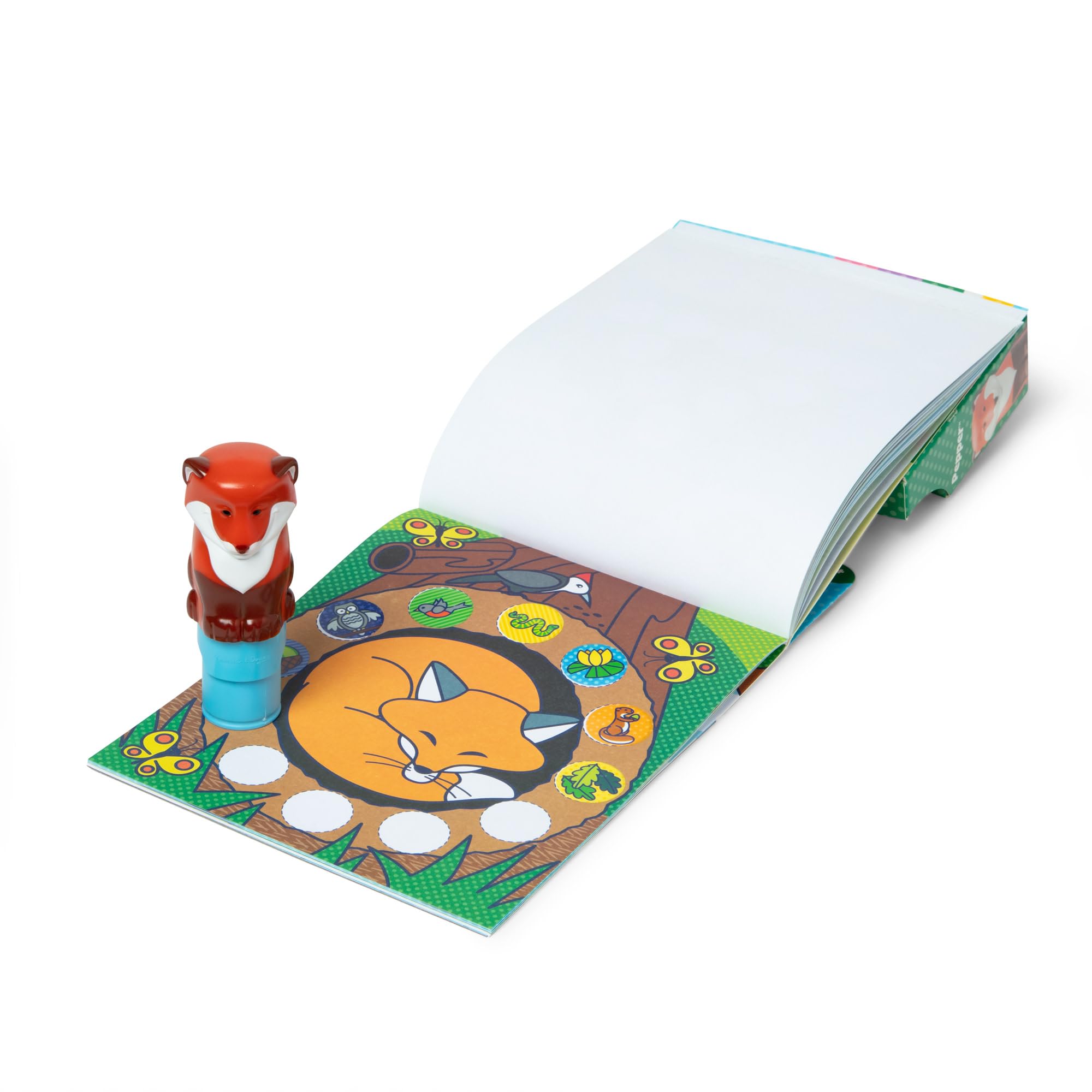 Melissa & Doug Sticker WOW Tigre - 500 Autocollants - Estampeuse Collection - Bloc 24 Pages - Dès 3 Ans