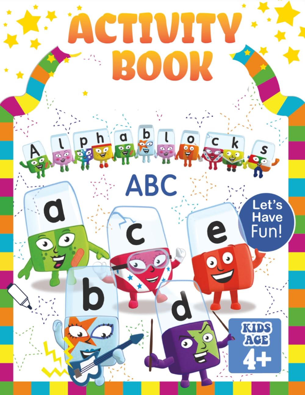 alphabet letter activity book: Practice Kids Alpha block Workbook, Kids Activity Workbook, Learn to write easily. s