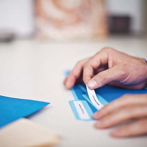 Miniatura 7 de DYMO Etiquetas de archivo de suspensión de LabelWriter auténticas 0.472 in x 1.969 in Rollo de 220 etiquetas fáciles de despegar Autoadhesivas