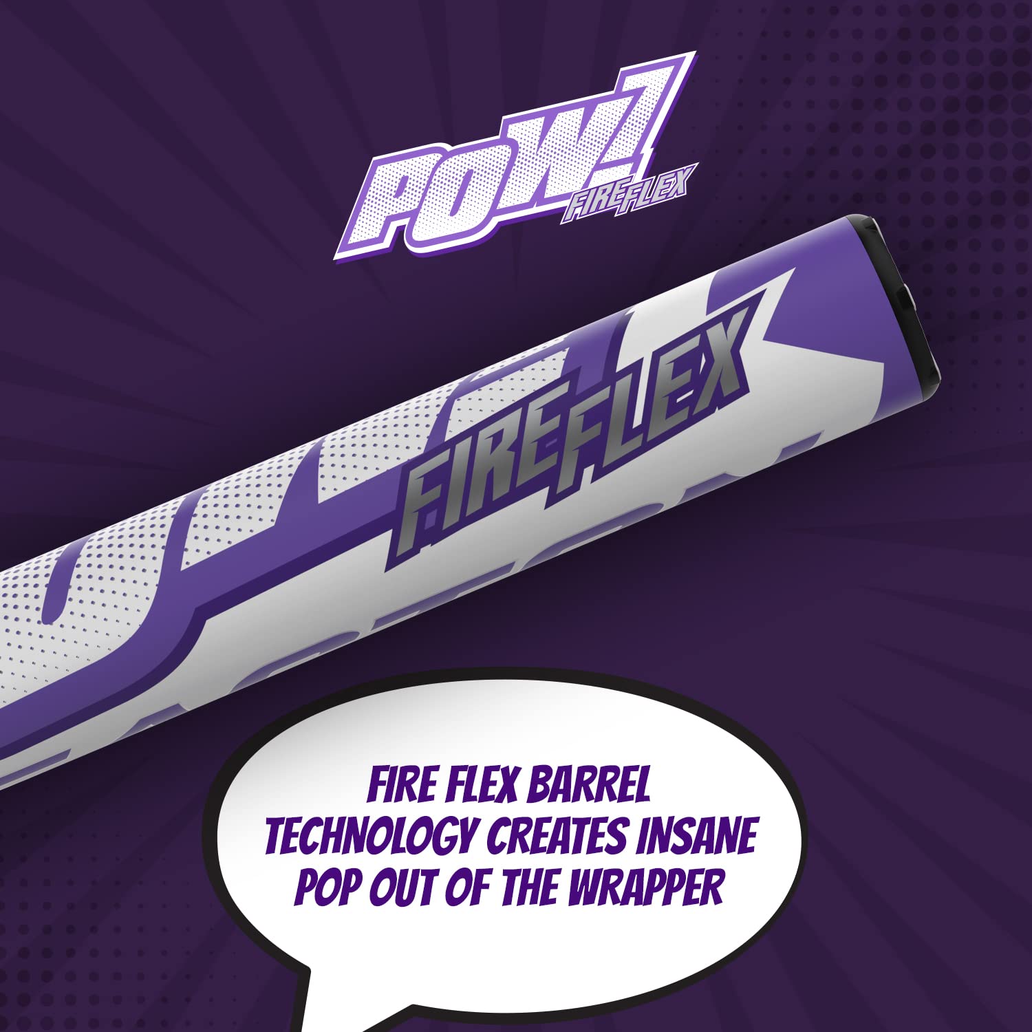 2022 Easton POW Fire Flex Loaded USSSA 240 Slowpitch Softball Bat 34/25.5