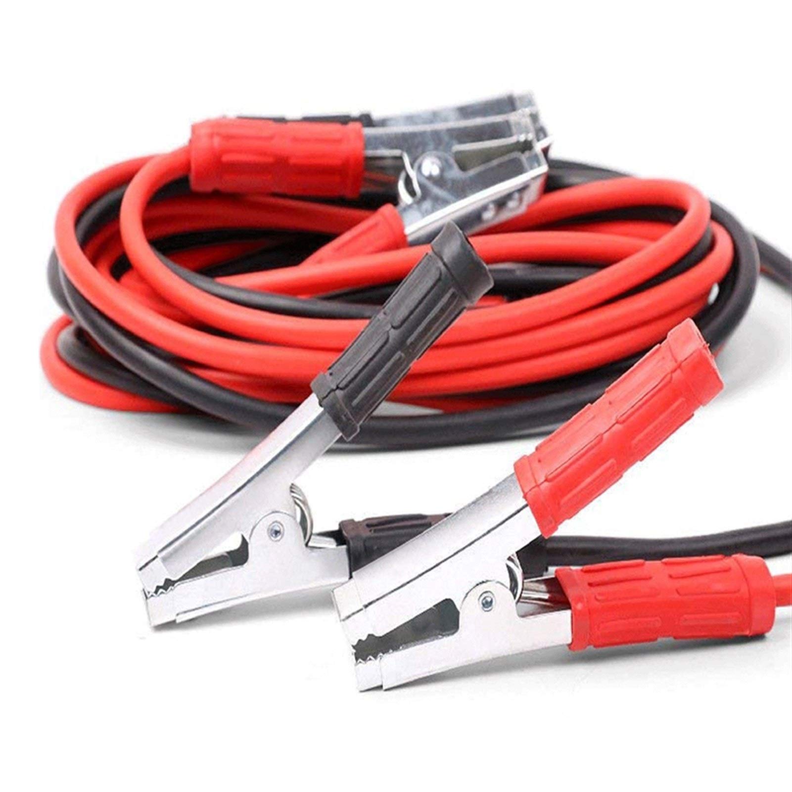 Cables de batería 1800AMP 500AMP 1000AMP Cable de Refuerzo Terminales de Emergencia Cables de Arranque para automóvil Furgoneta Camión (Color : 200CM 500AMP) (200cm 1000amp)