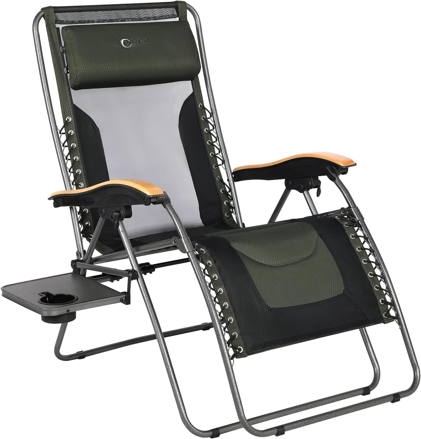 PORTAL Oversized Mesh Back Zero Gravity Reclining Patio Chairs