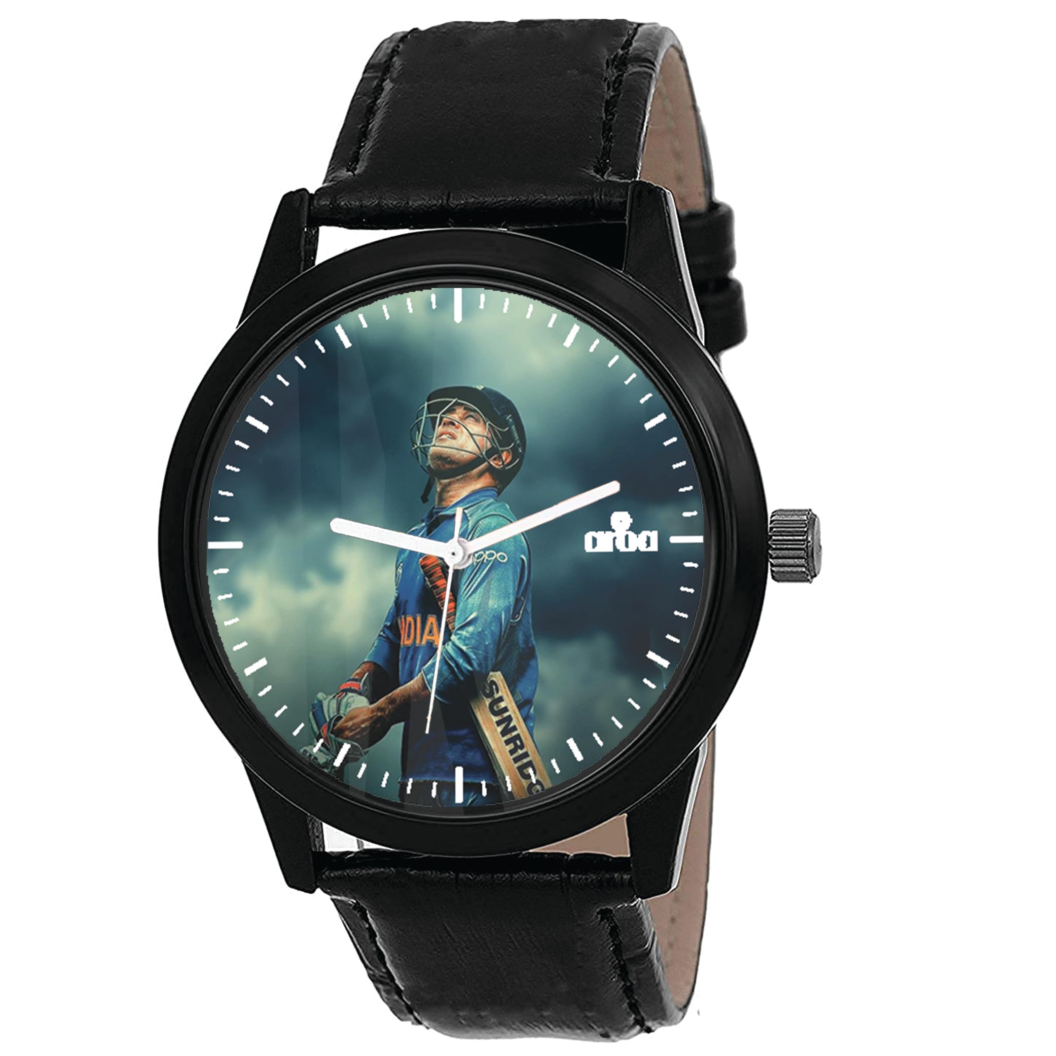 AROA Watch New Watch for Dhoni Entry Model : 945 Black Metal Type Analog Black Strap Watch Blue Dial for Men Stylish Watch for Boys- (B0CFHDF616) Amazon Price History, Amazon Price Tracker
