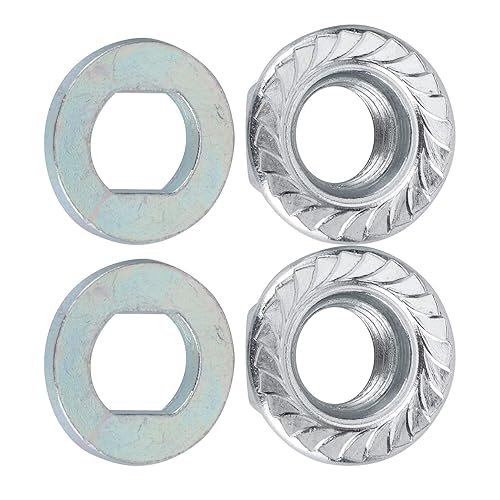 Miniatura 4 de Radmuttern, piezas de scooter eléctrico, tuerca de eje de rueda, tuercas de scooter eléctrico, monopatín, rueda delantera del motor, tuercas de