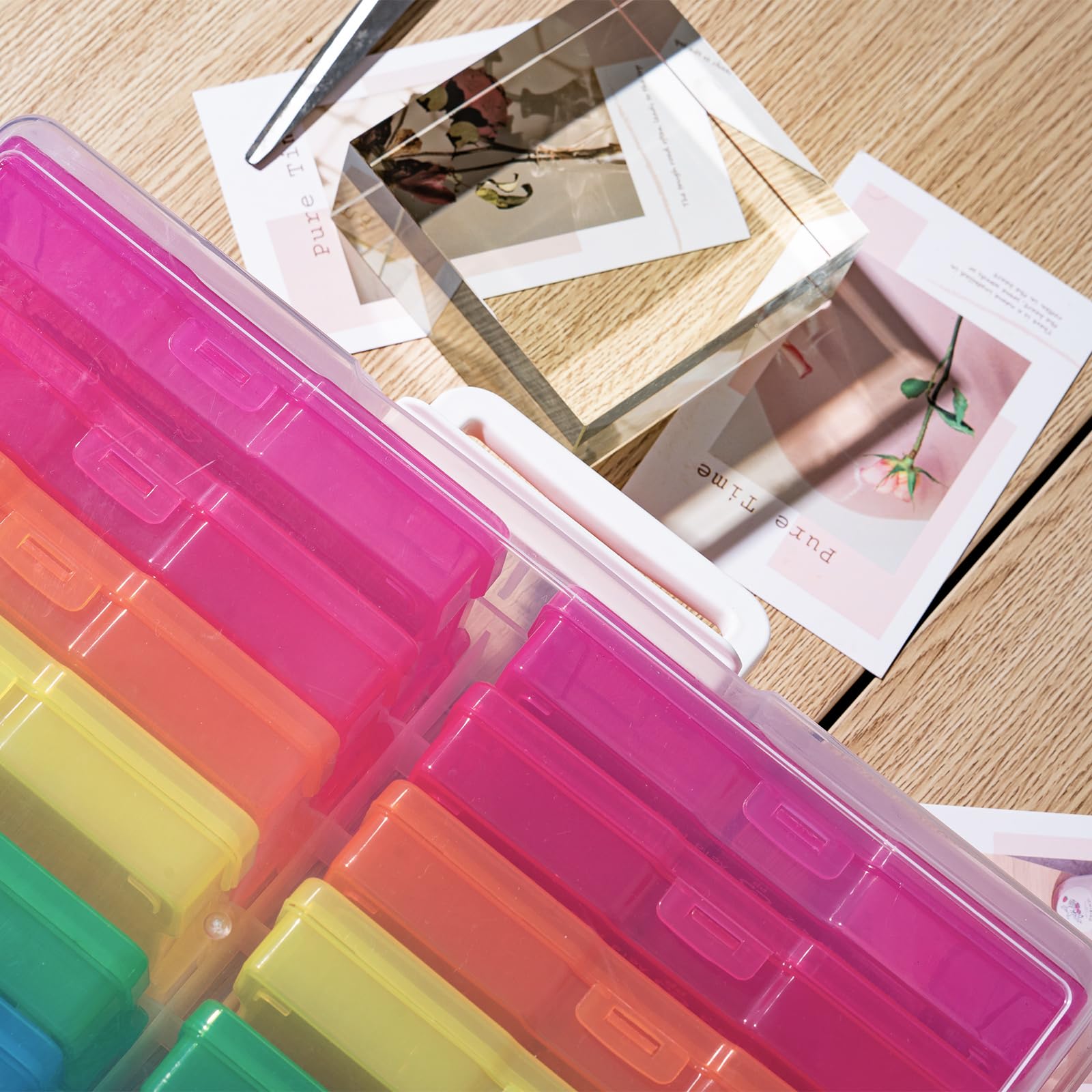 Amazon.com: novelinks Photo Storage Box and 16 Inner 4