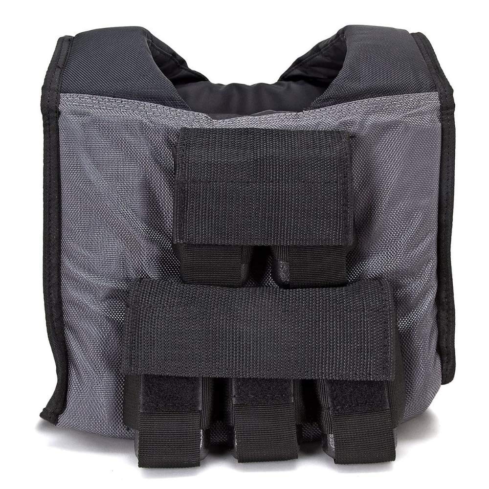 10kg or 20kg Adjustable Weight Vest Easily Add Remove Weight Strength Conditioning Equipment