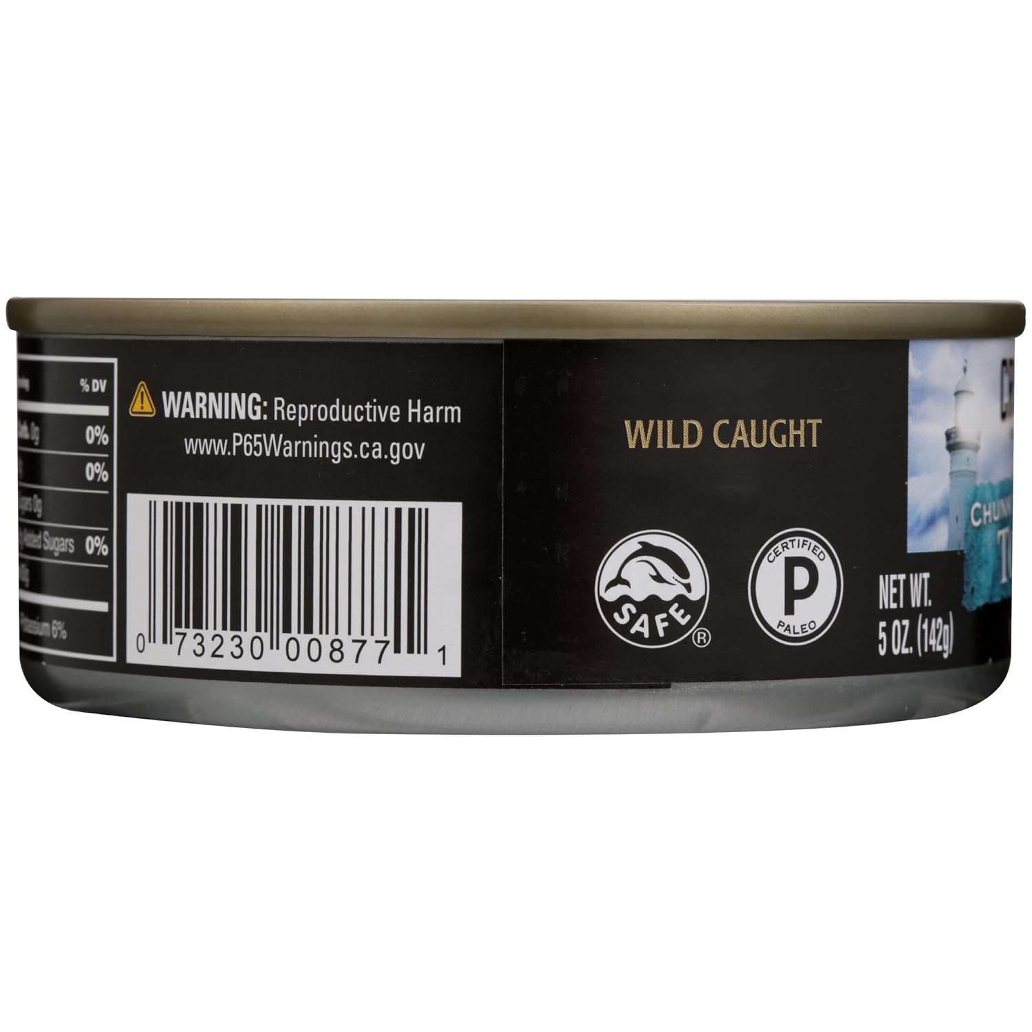 Crown Prince Natural Chunk Light Tongol Tuna In Spring Water, No Salt Added, Non-GMO, 5 Ounce (Pack Of 12)