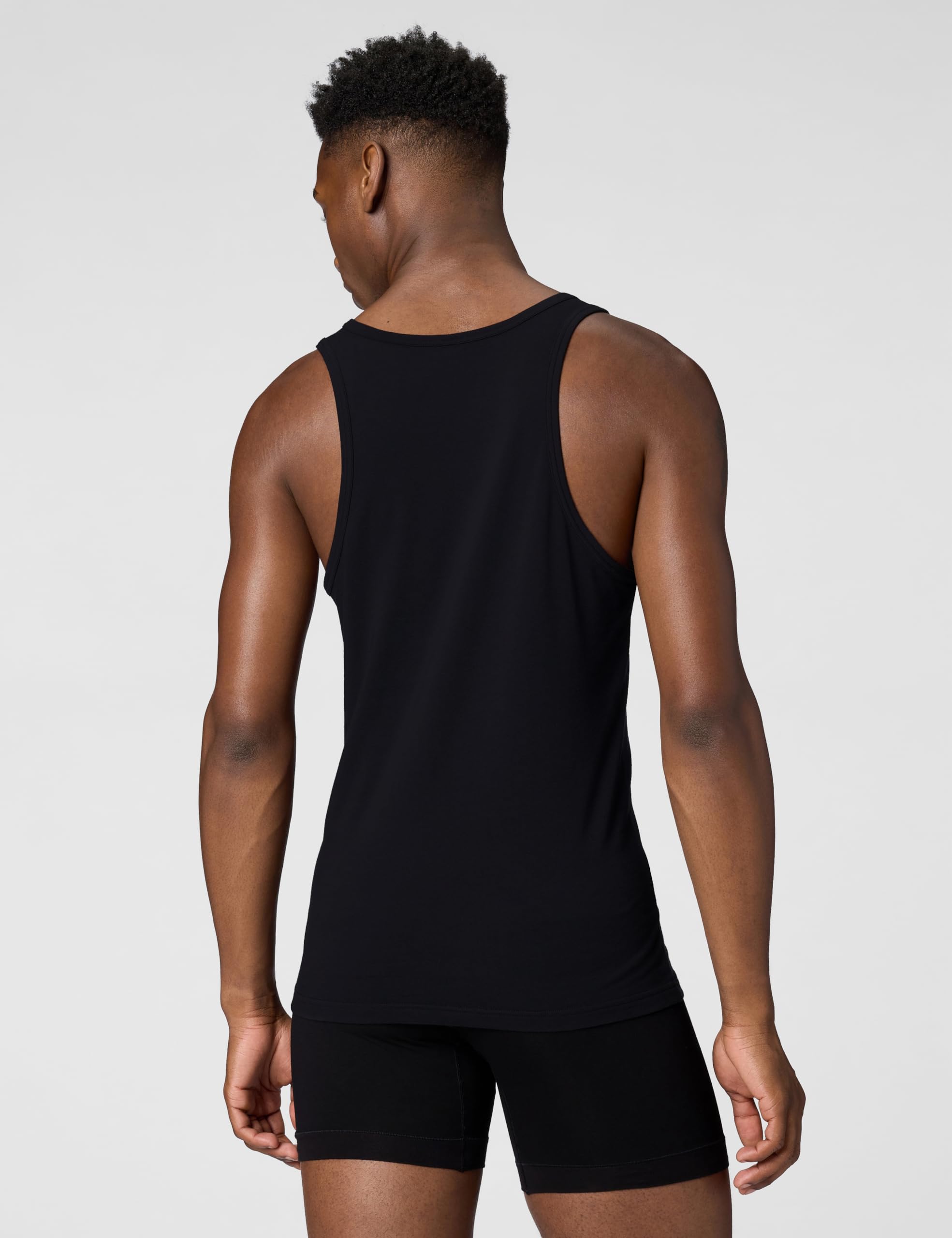 Nike All Day Cotton Stretch Tank Undershirts (2-Pack) Lot de 2 débardeurs Extensibles en Coton pour Toute la journée Homme (Lot de 2)