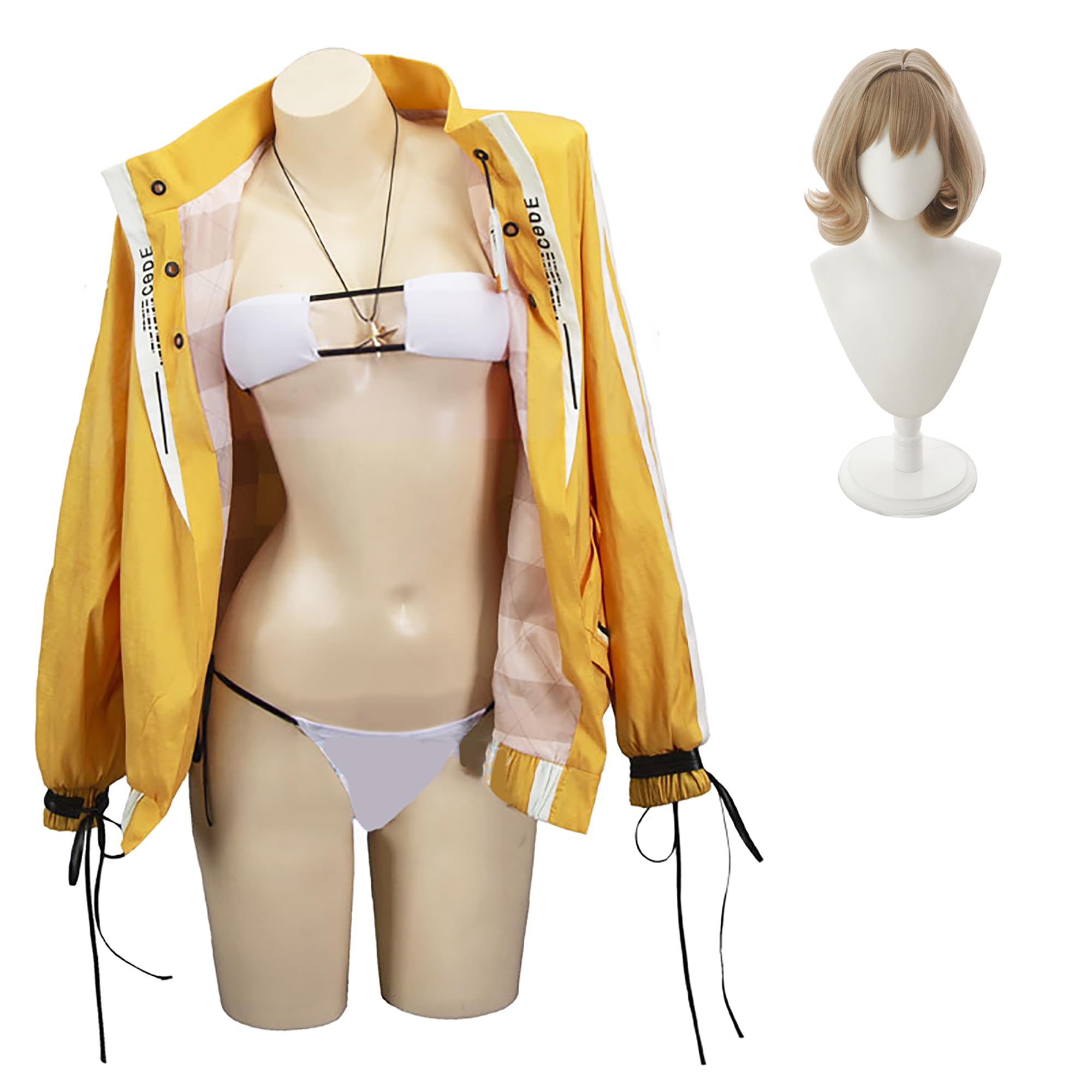 NIKKE ヘルム水着 コスプレ NIKKE 水着 ヘルム コスプレ ウィッグ