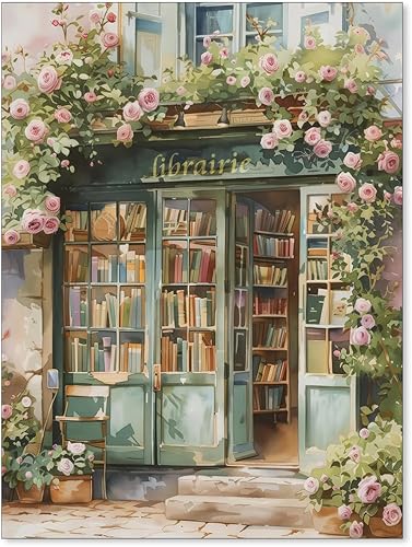 Miniatura 39 de Jefuzh Arte de pared de paisaje de naturaleza otoñal, póster de paisaje de árbol de bosque de otoño, hojas de arce retro, pintura al óleo, Vintage