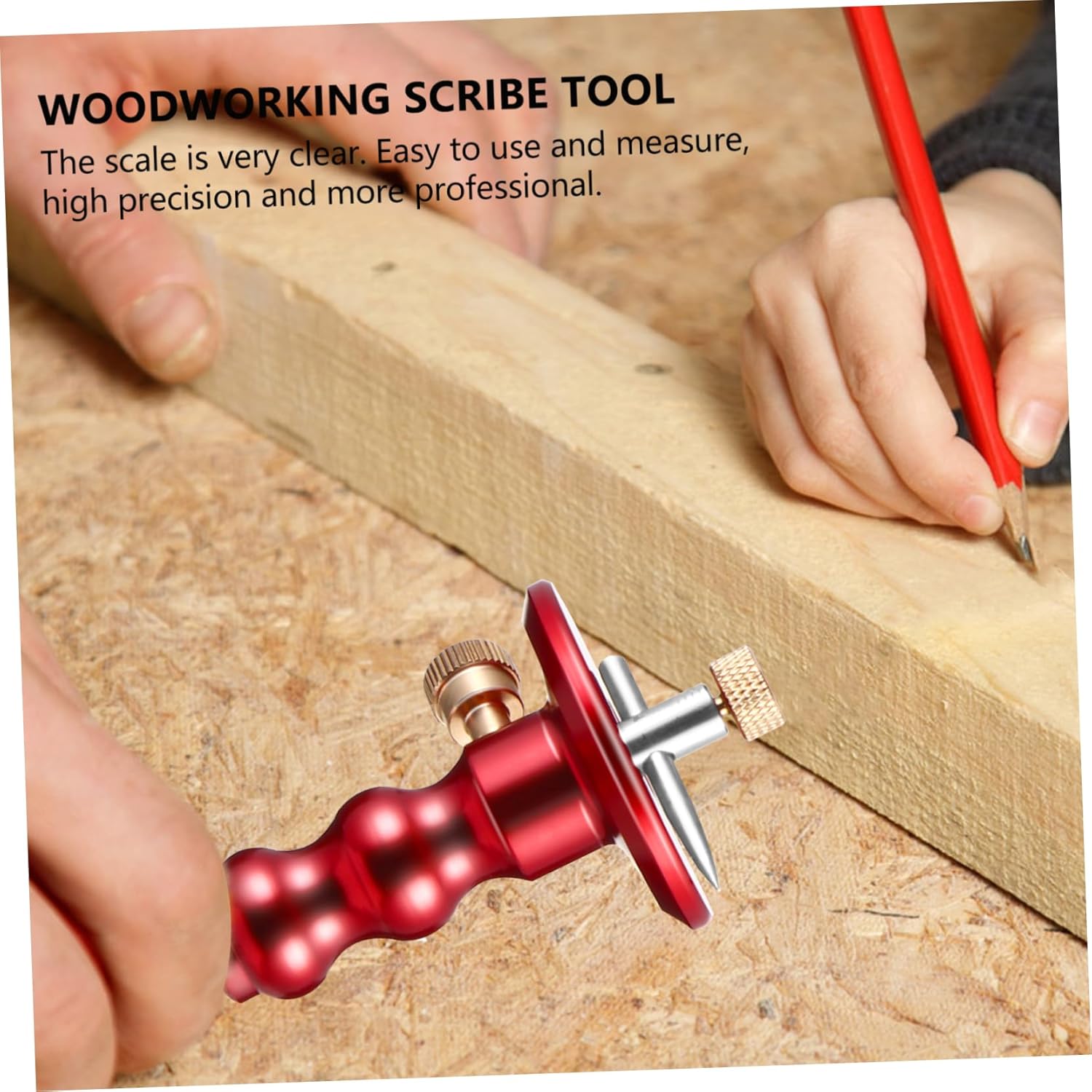 OSALADI Woodworking Scribe Tool Wheel Marking Gauge Tools Scribe Marker for Woodworking