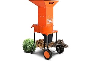SuperHandy Electric Leaf Mulcher Chipper Shredder: Powerfully Efficient Yard Debris Disposal