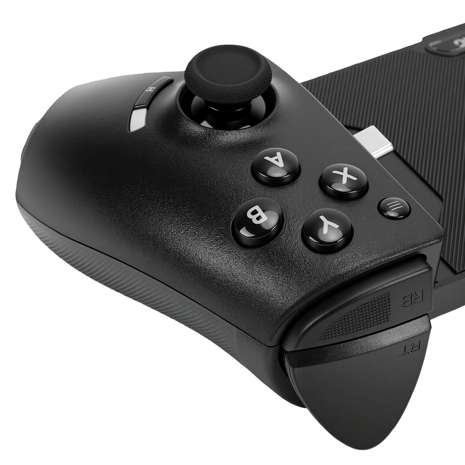 Zunate Controller di Gioco Mobile Bluetooth 5.3 con Joystick Effetto Hall per PC - Gamepad Wireless con Doppi Paddle Posteriori, Design Retrattile per Telefoni da 4,33-7,44 Pollici,