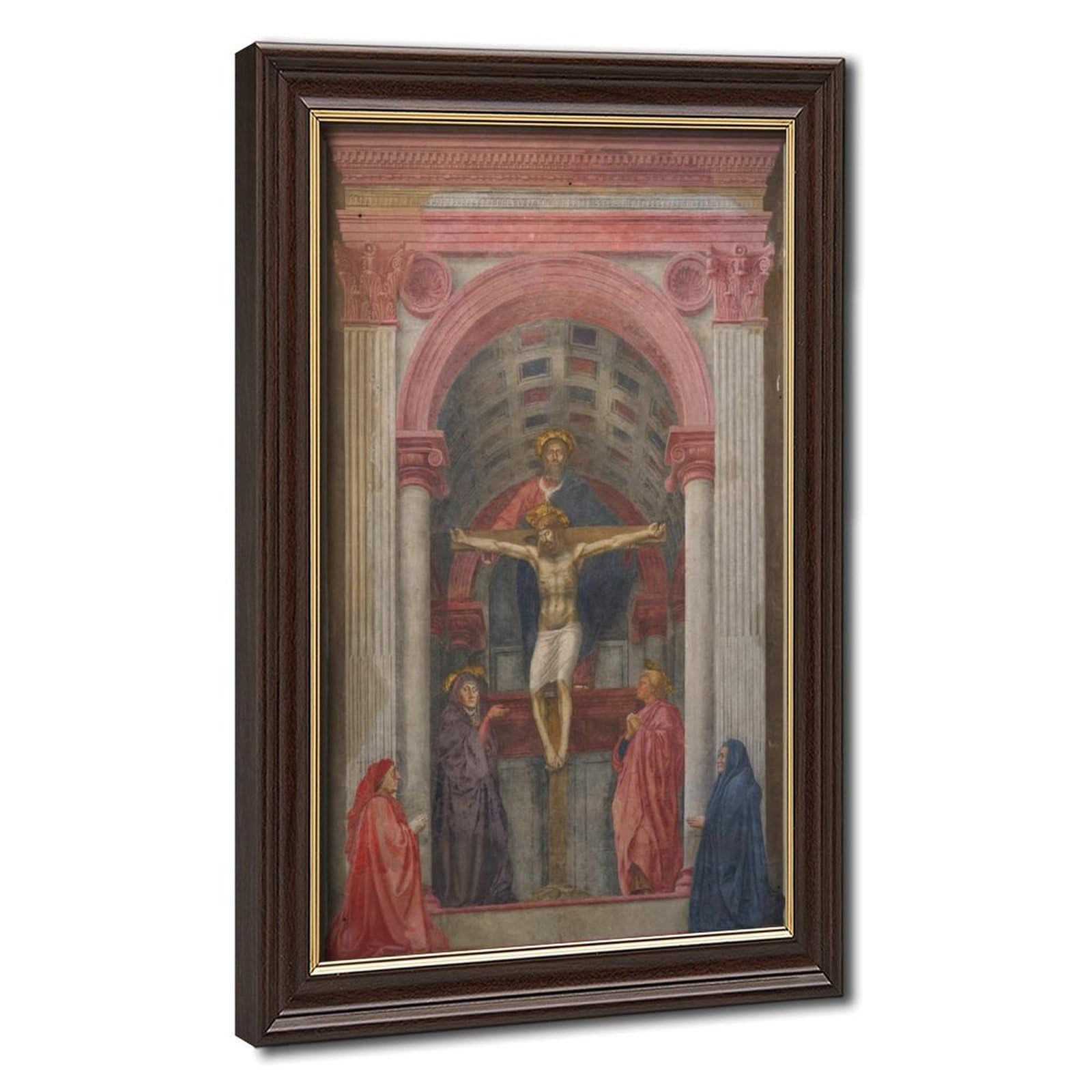 Impression sur toile La Sainte Trinité Masaccio solution déco murale compacte - 8