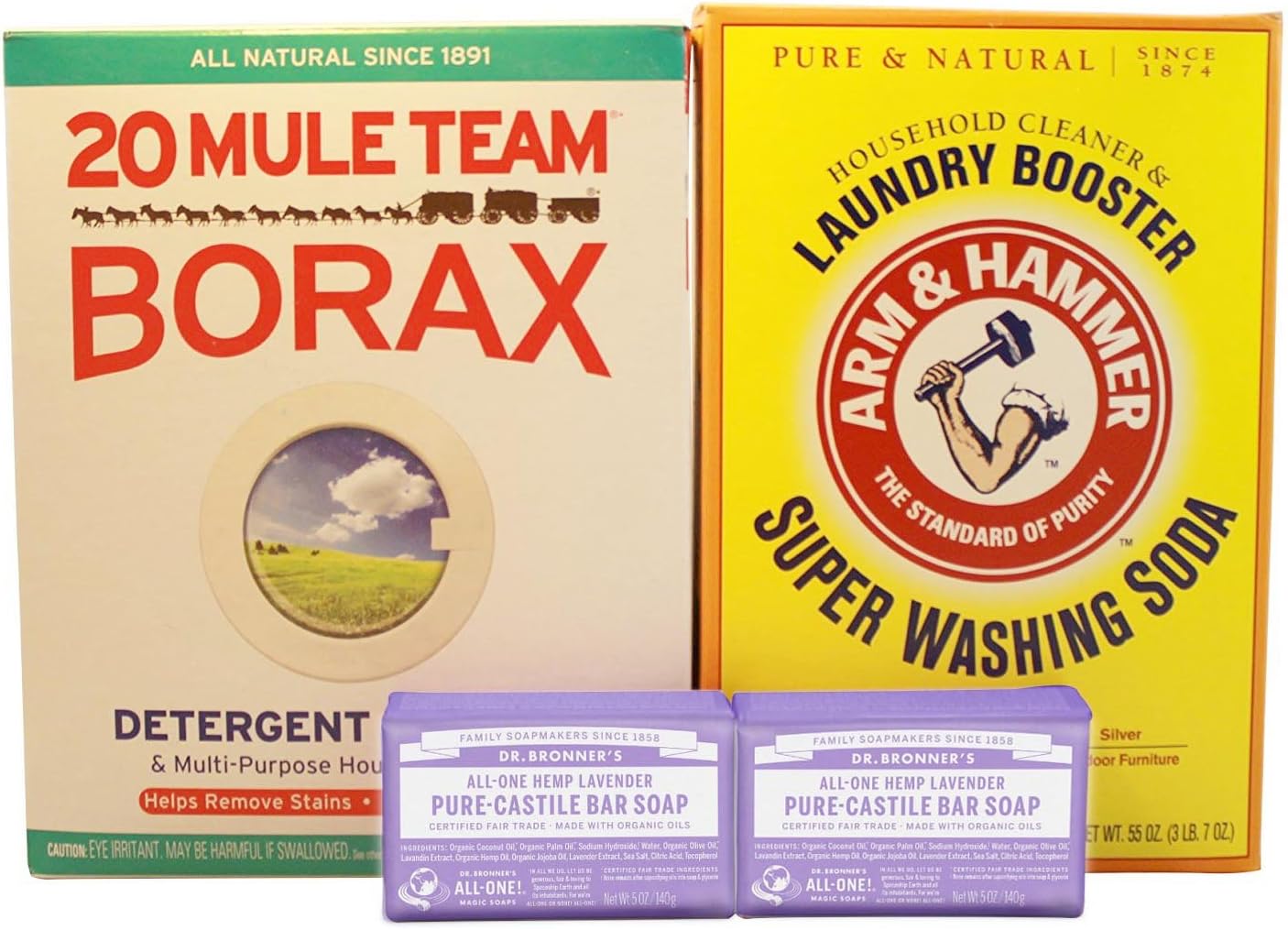 Powder Laundry Detergent DIY Do it Yourself Soap Kit