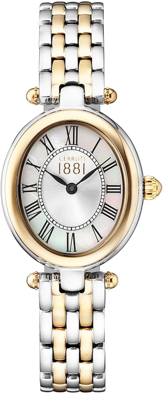 Cerruti 1881 CRO022STG28MGT - Orologio da polso Donna, Acciaio inox,  colore: Argento : Amazon.it: Orologi