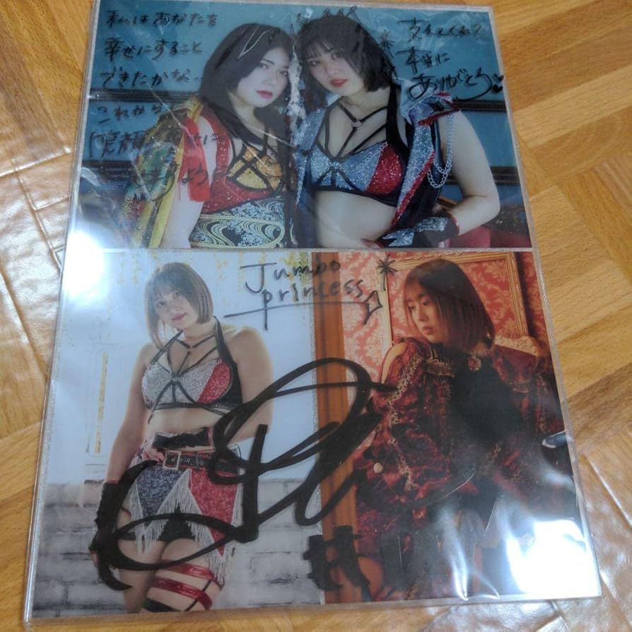 福袋 スターダム スタジョ限定 アクリルパネル サイン・コメント入り